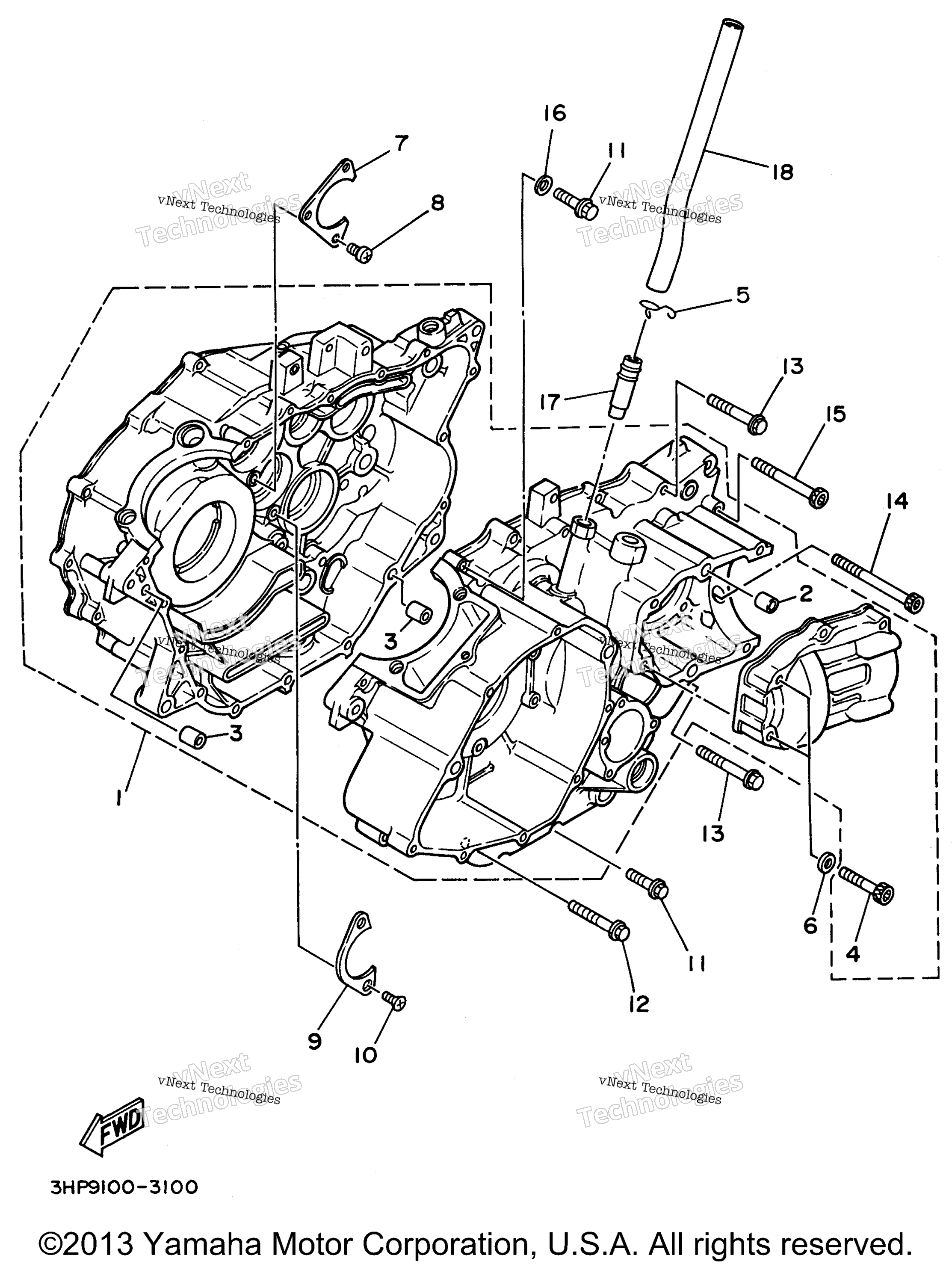 1996 BIG BEAR 4WD (YFM350FWH)