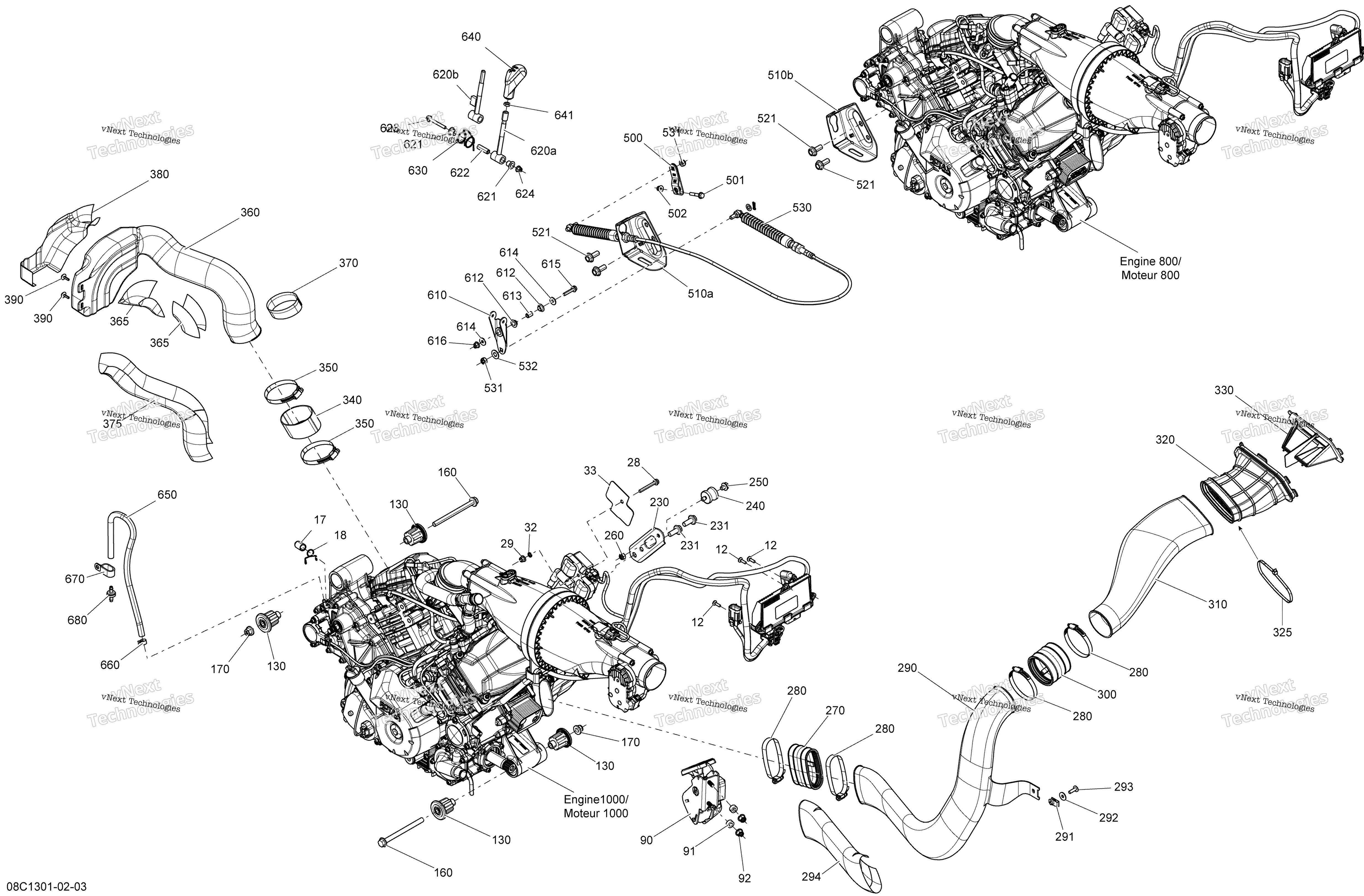 2013 COMMANDER STD, DPS, XT, 800R EFI