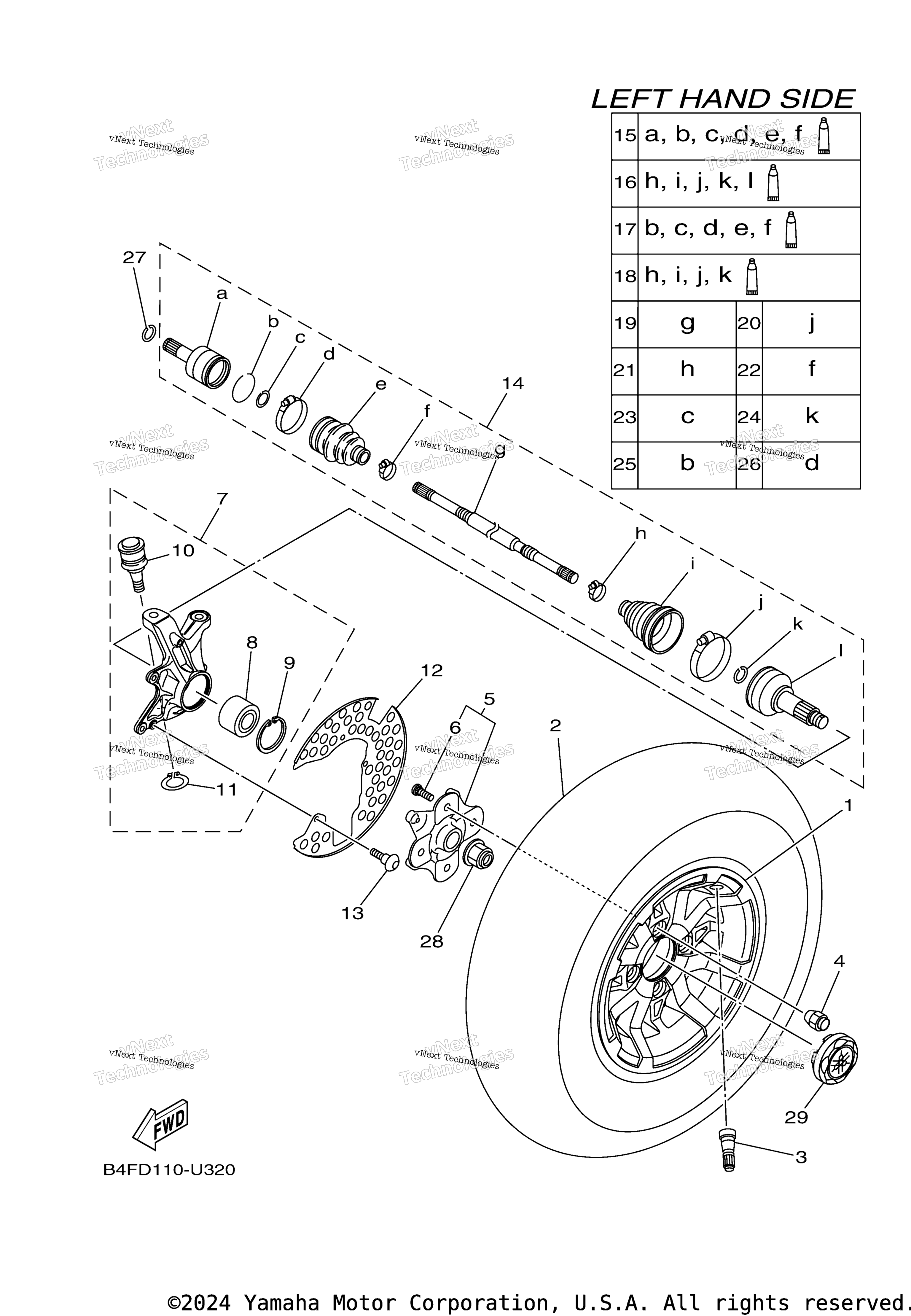 2026 GRIZZLY EPS (YFM70GPATG)