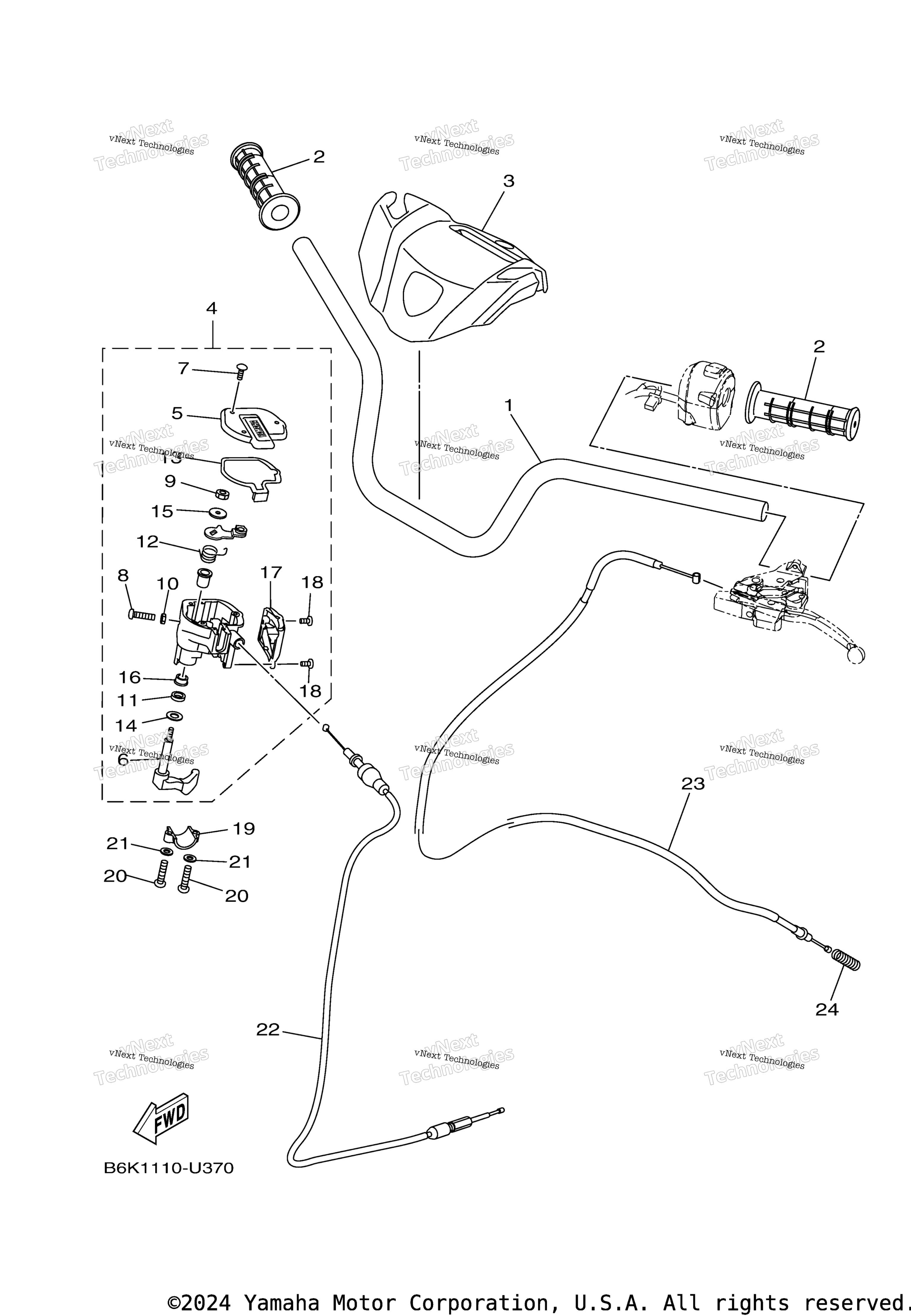 2026 KODIAK 700 (YFM70KDXTG)