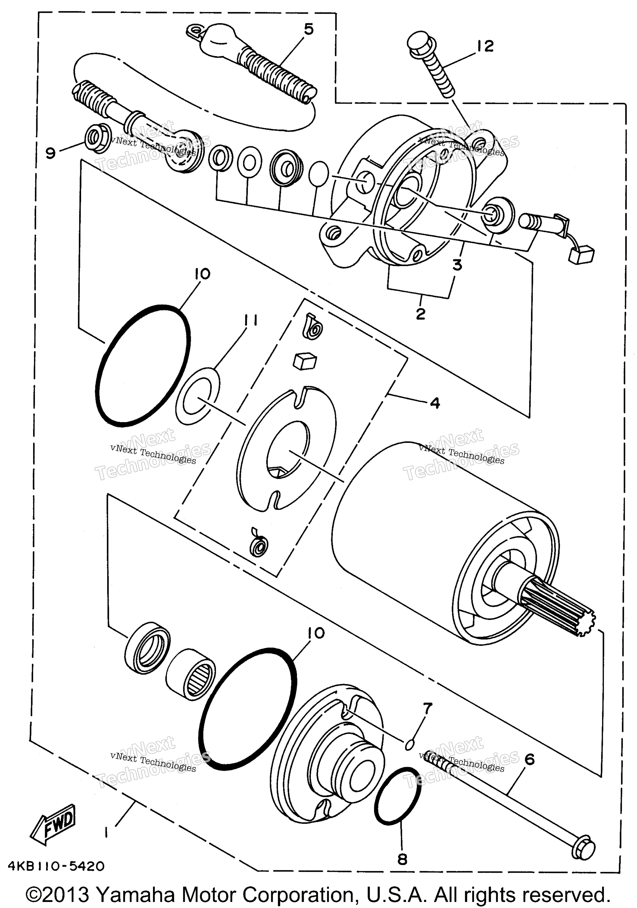 1996 WOLVERINE 4WD (YFM350FXH_)