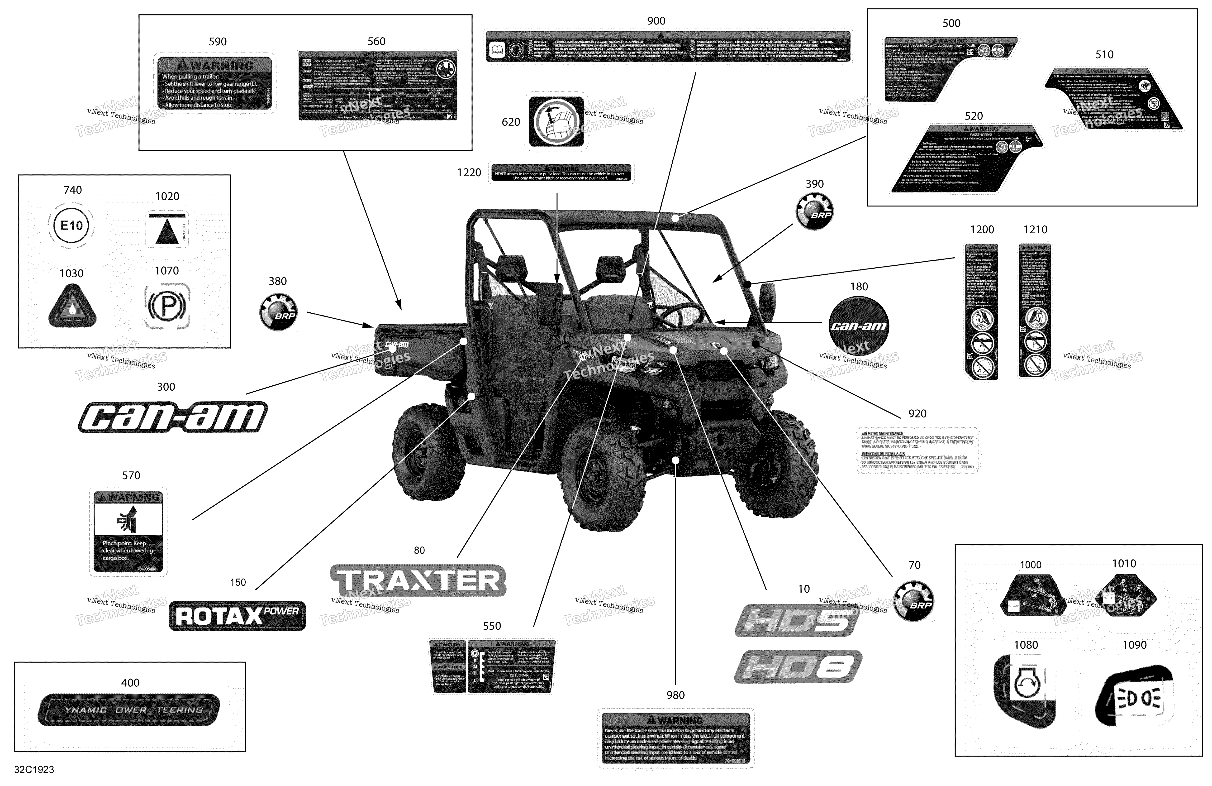 2019 TRAXTER HD8 - T1B SERIES