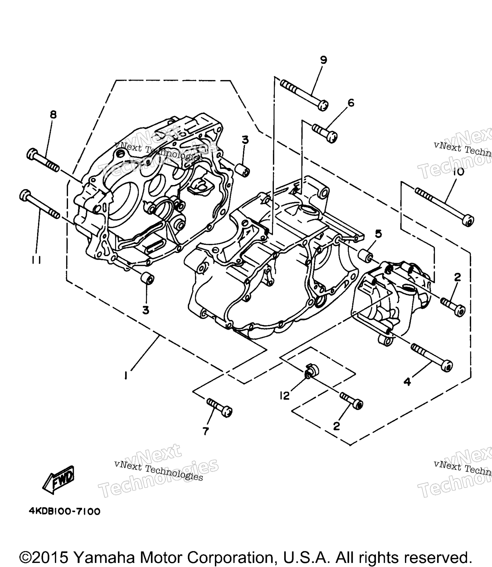 1997 TIMBERWOLF 2WD (YFB250FWJ_)