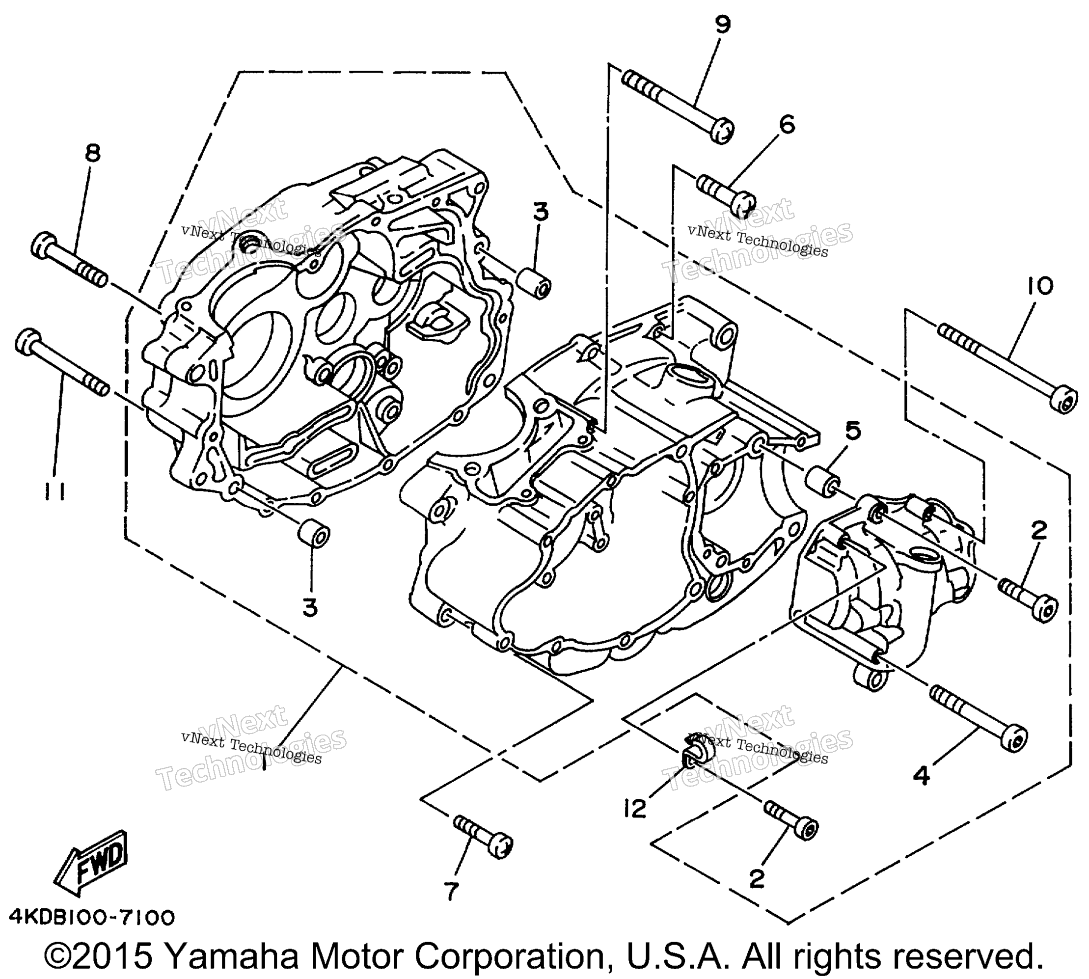 1998 TIMBERWOLF 4WD (YFB250FWK)