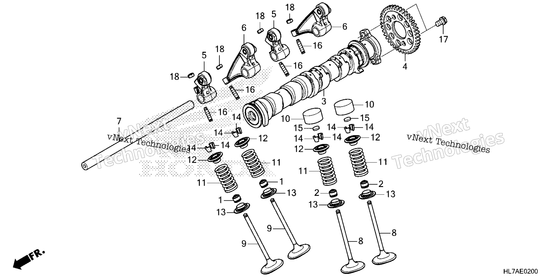 2025 Talon 1000 (SXS1000S4R5AC) (VIN# 1HFVE064-S4500001 To 1HFVE064-S4599999)