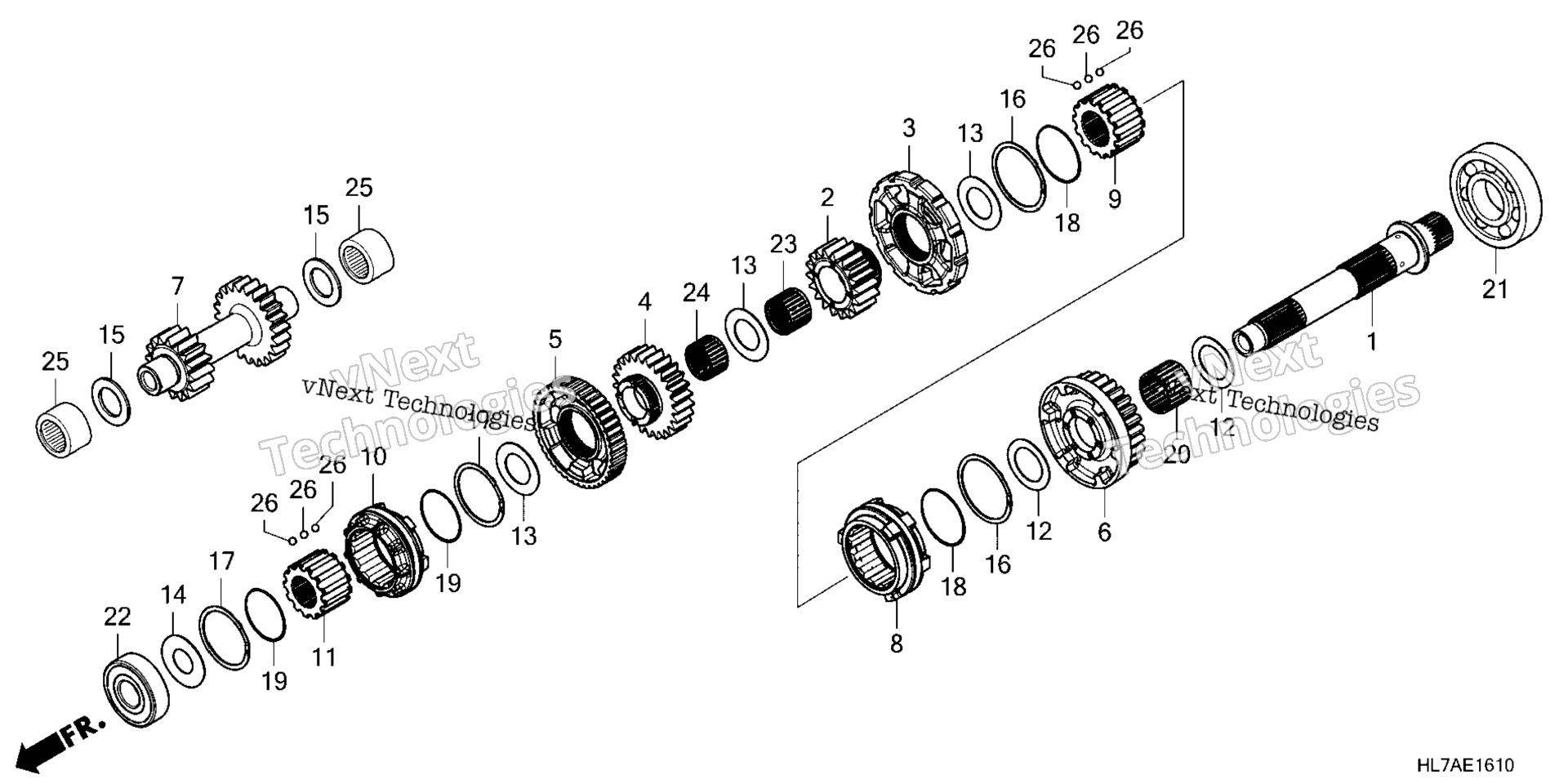 2025 Talon 1000 (SXS1000S4X5AC) (VIN# 1HFVE06F-S4500001 To 1HFVE06F-S4599999)