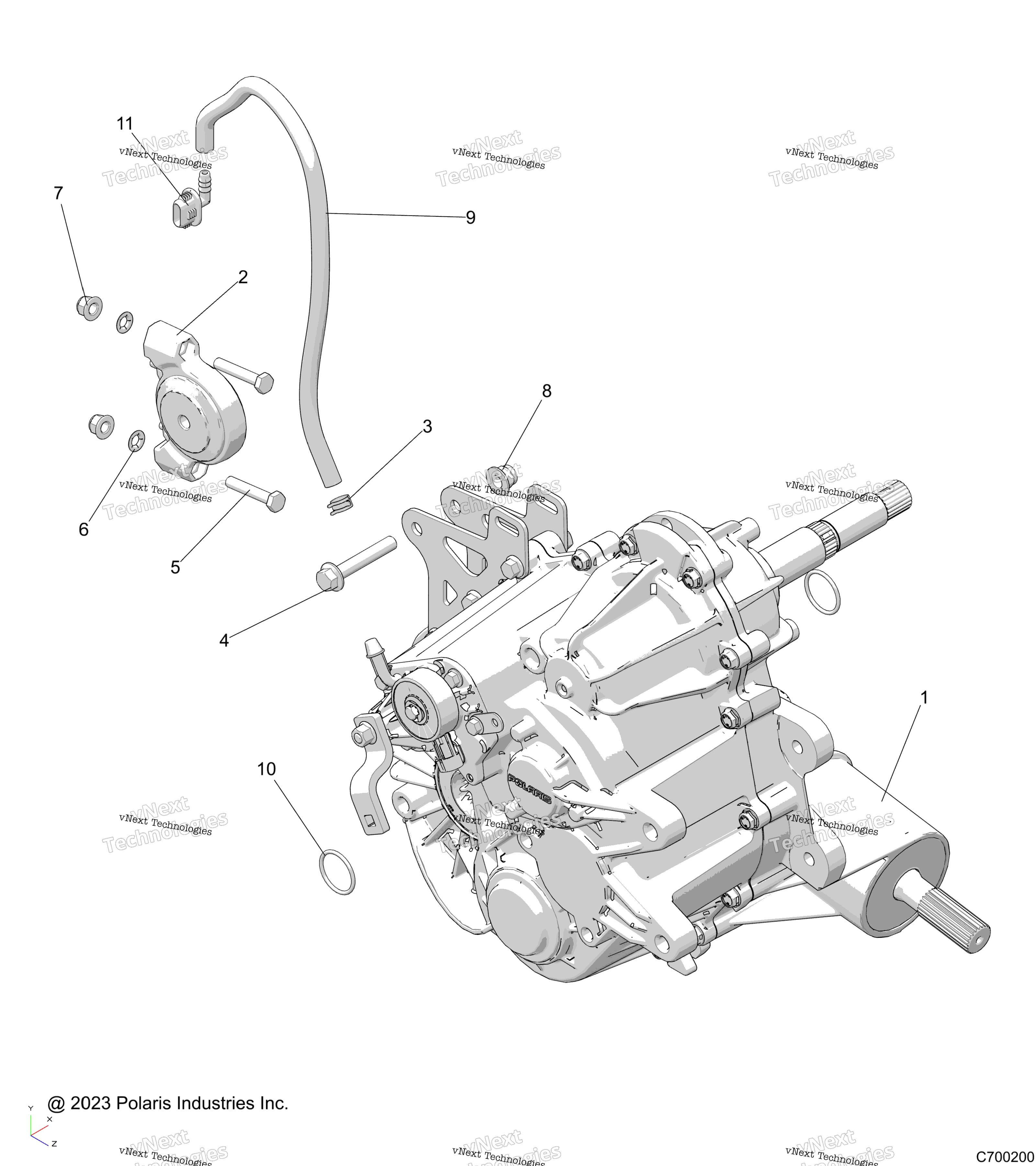 2019 RANGER 570 (R19RMA57B1/B9/L7/EBX)