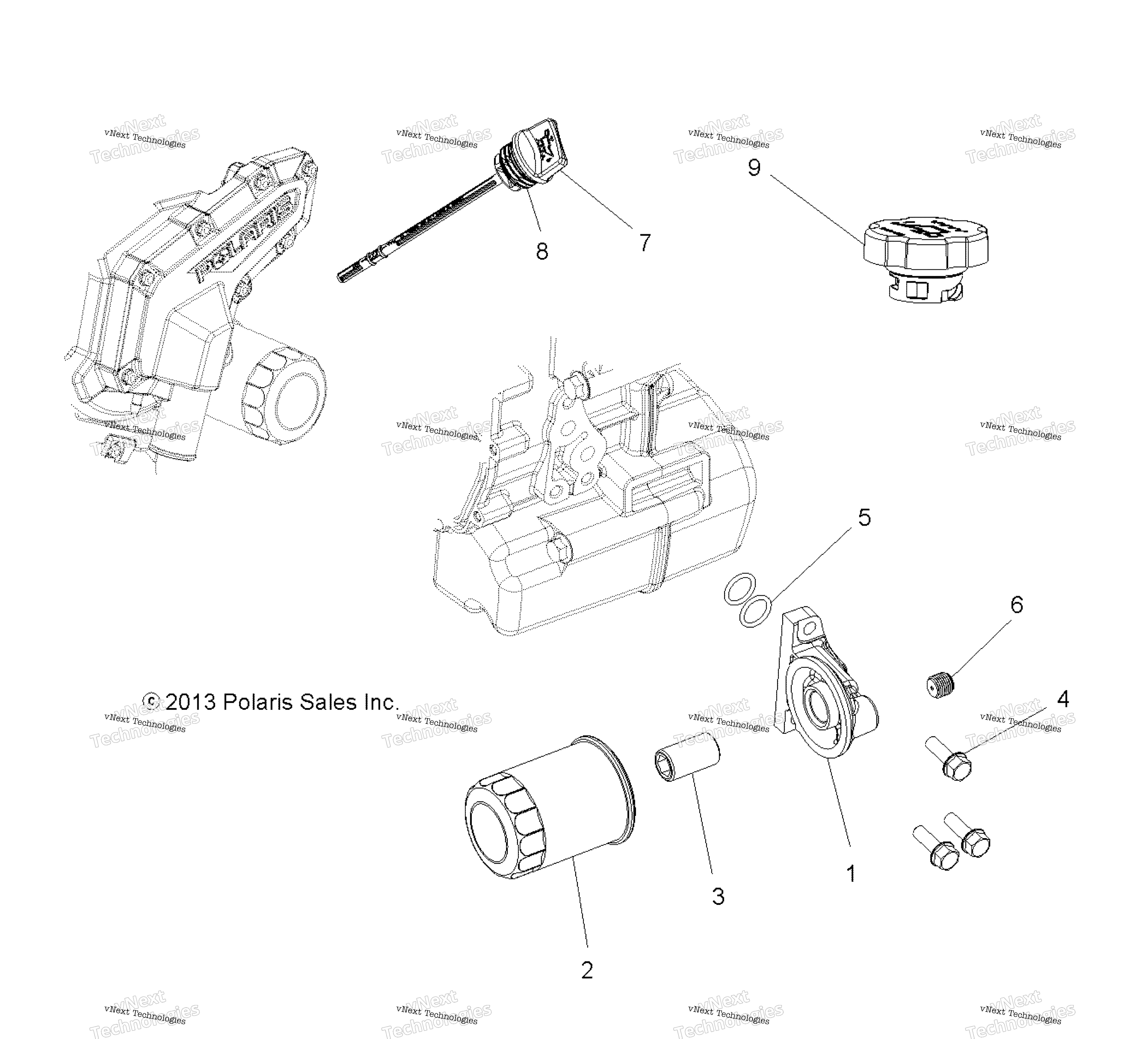 2019 RANGER 570 (R19RMA57B1/B9/L7/EBX)