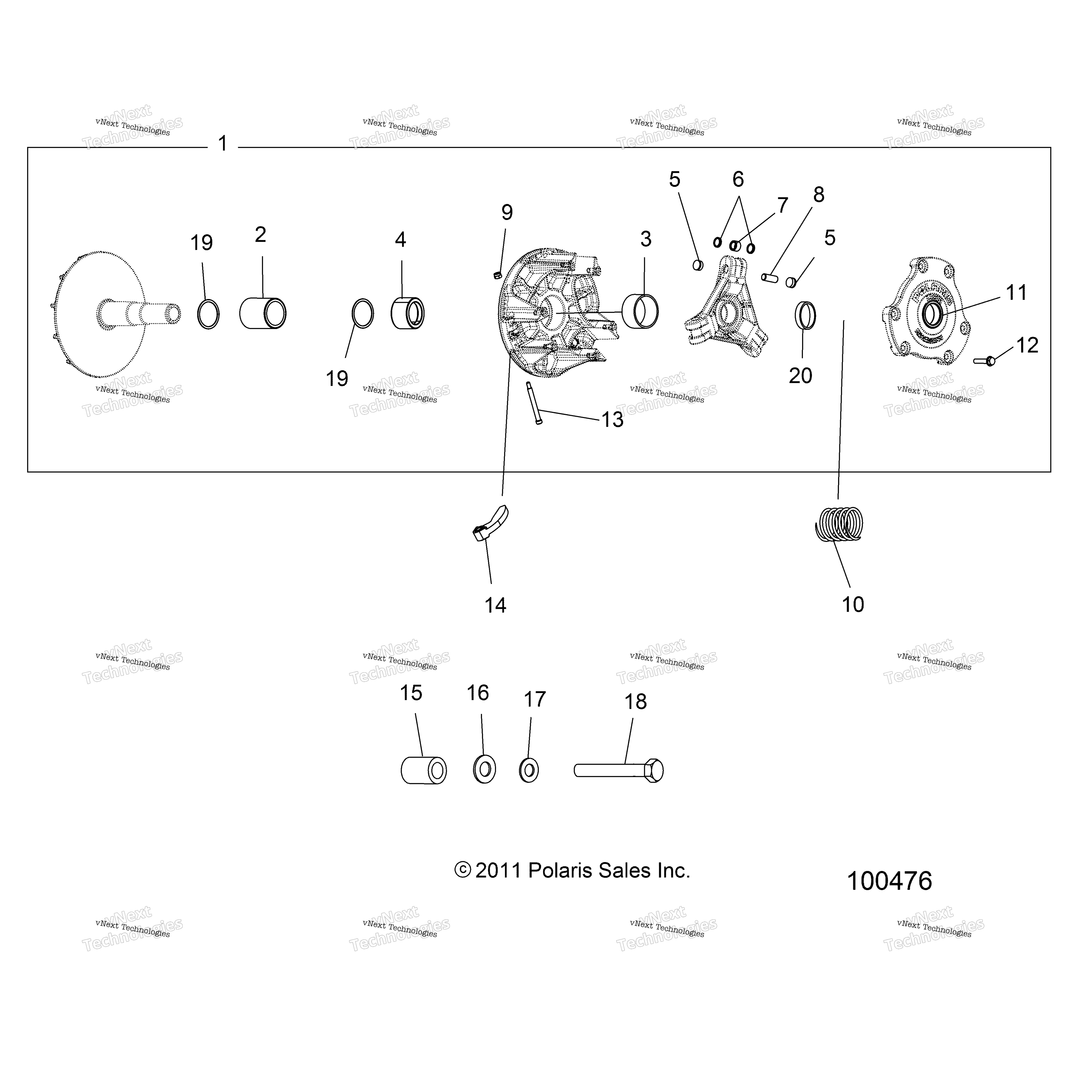 2025 INTL SCRAMBLER 1000 55" EU5 3PC (A25SGE95PT)