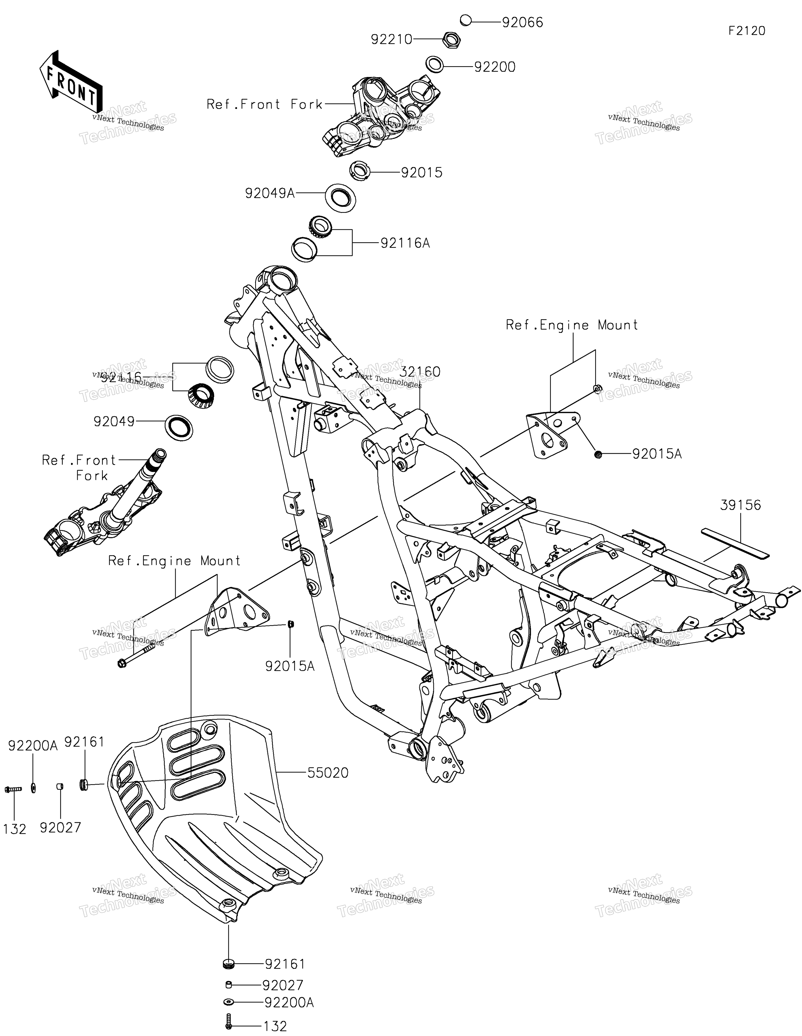 2023 KLR650 Adventure ABS (KL650HPFAN)