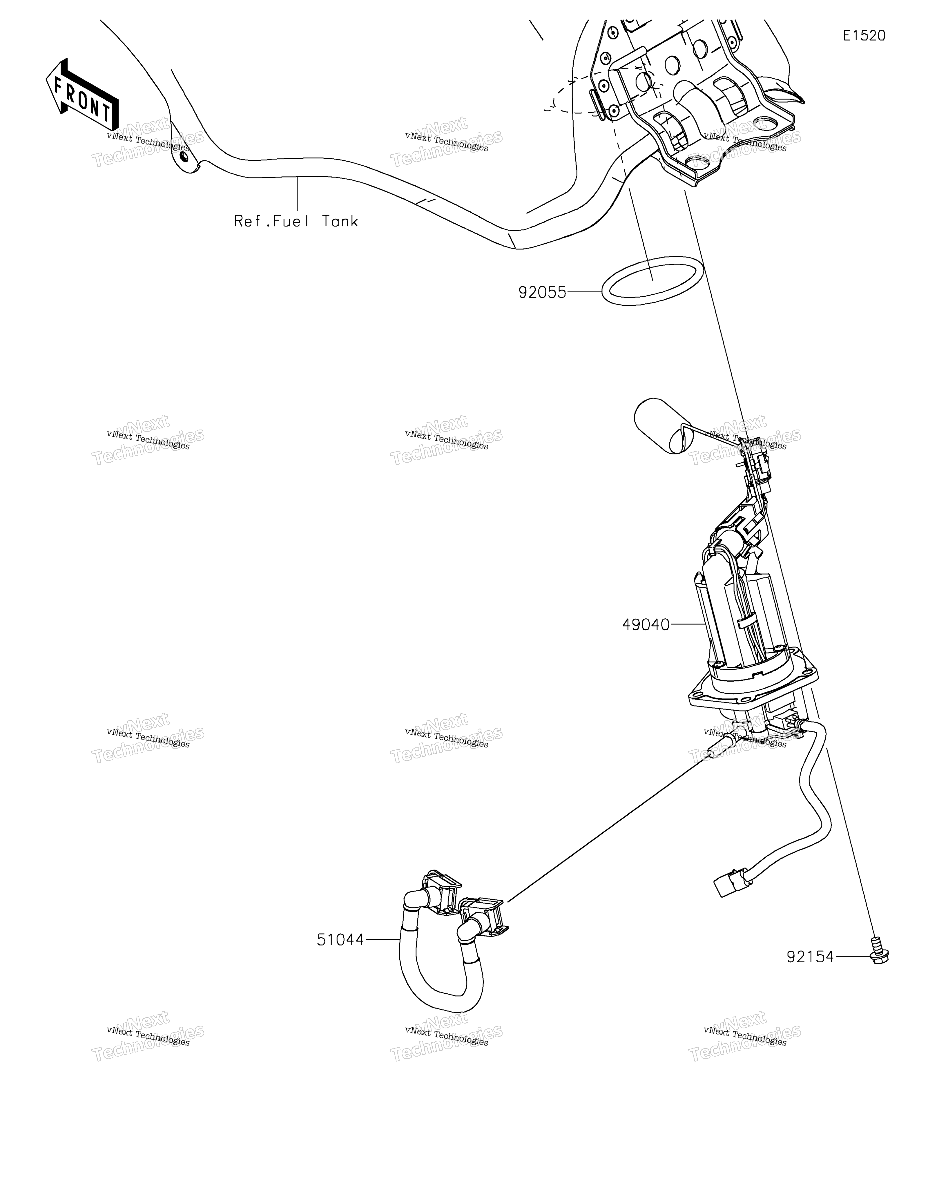 2023 KLR650 S (KL650MPFNL)