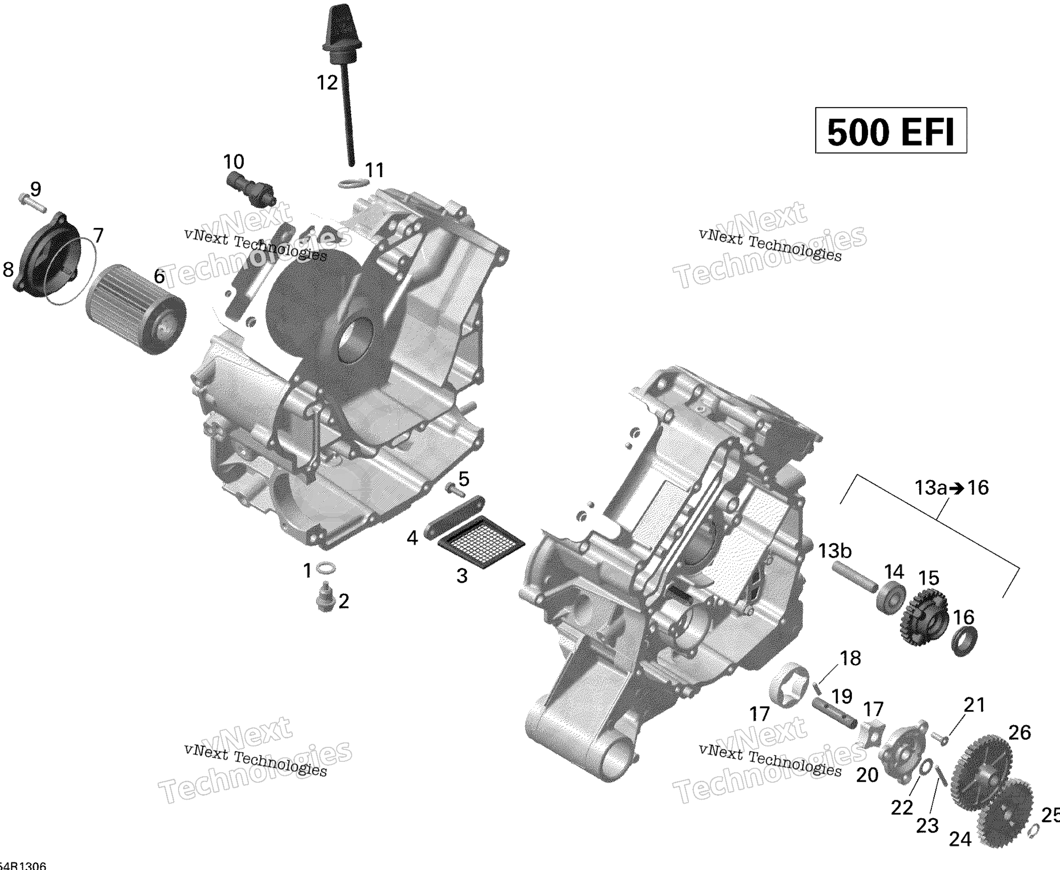 2013 OUTLANDER MAX 500EFI STD, DPS & XT
