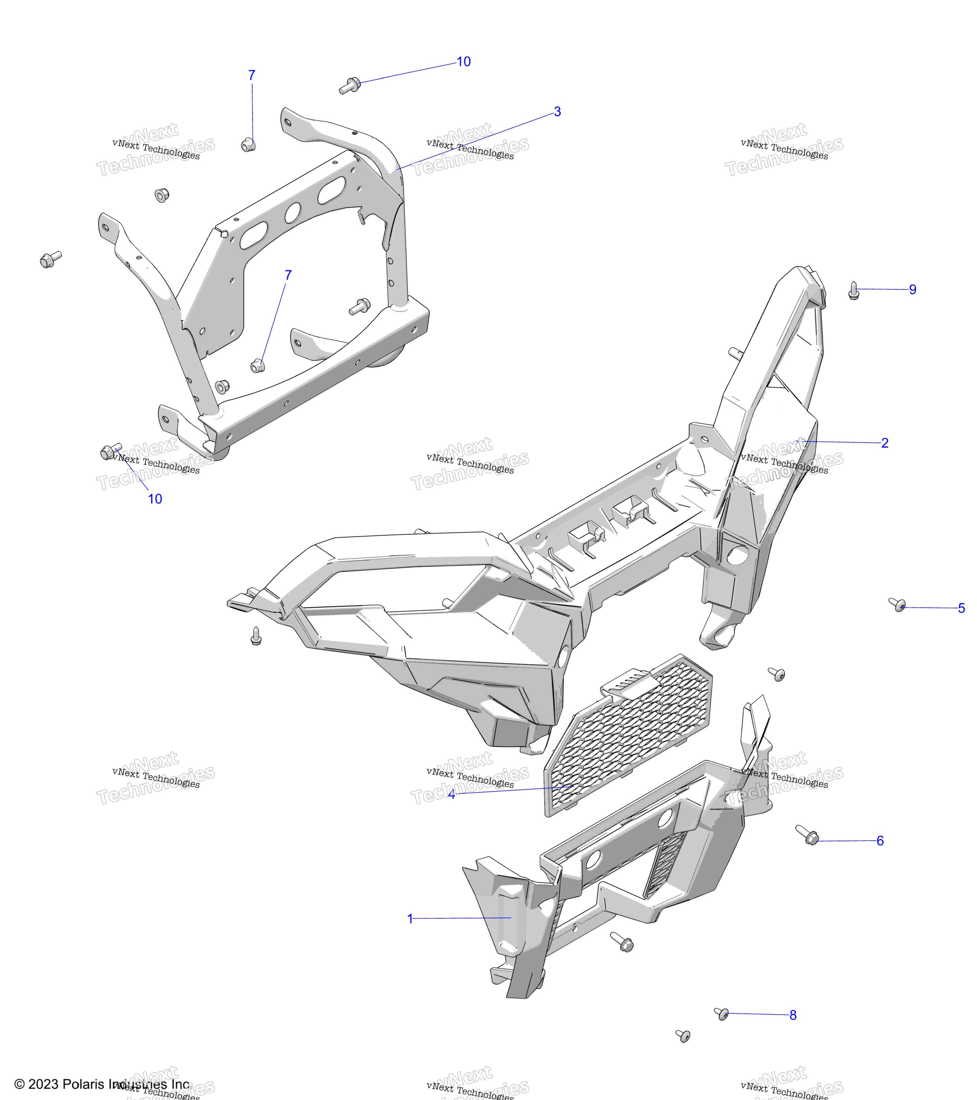 2025 SPORTSMAN 570 6X6 EPS 49S (A25SKE57A1)