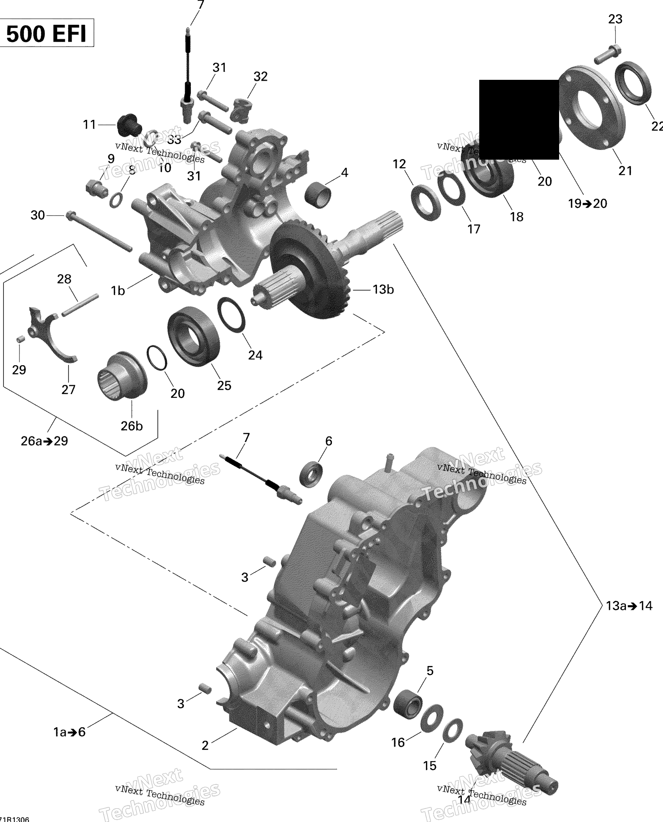 2013 OUTLANDER MAX 500EFI STD, DPS & XT