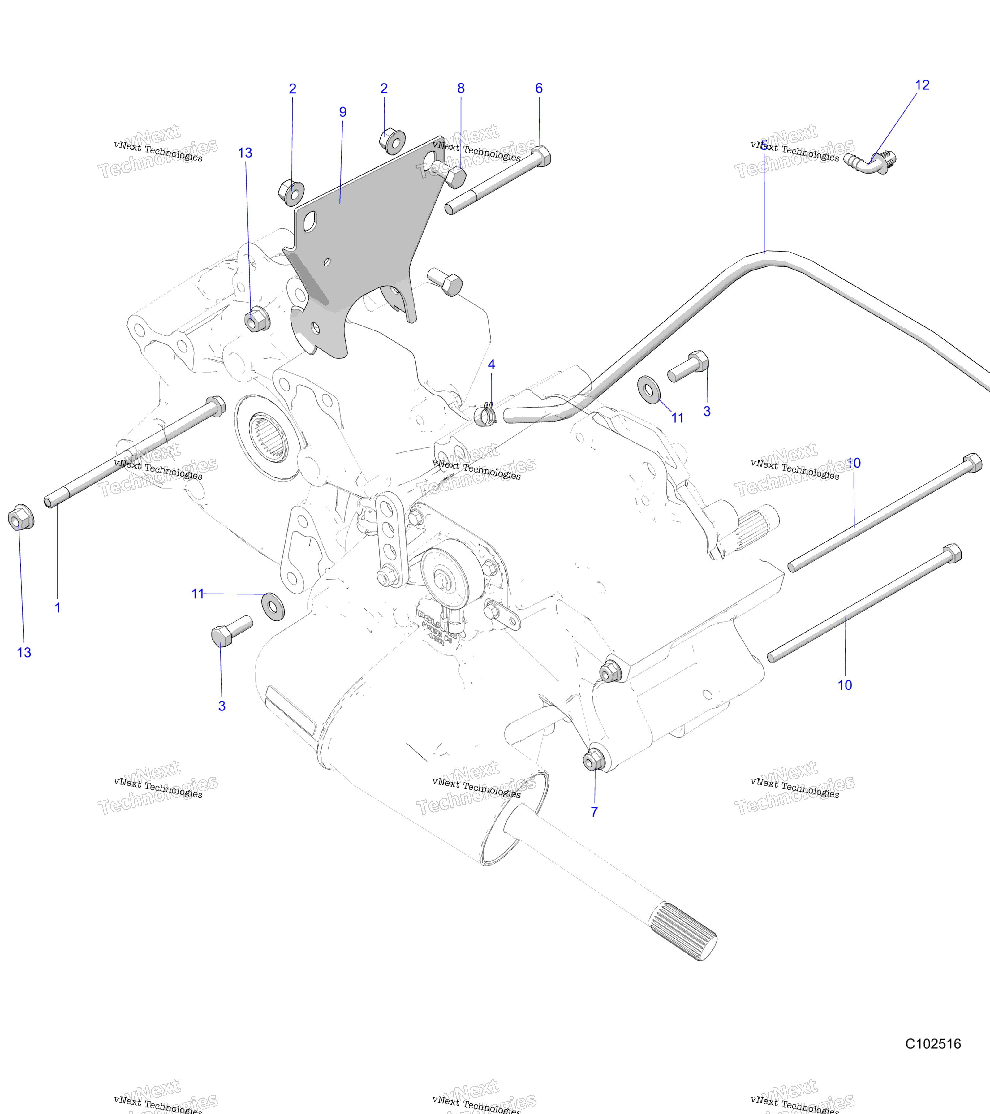 2025 INTL SPORTSMAN TOURING 570 EPS 3PC (A25SDE57P2)