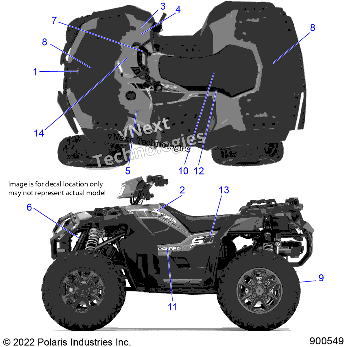 2025 INTL SPORTSMAN 1000 55" EU5 3PC (A25SLE95PN)