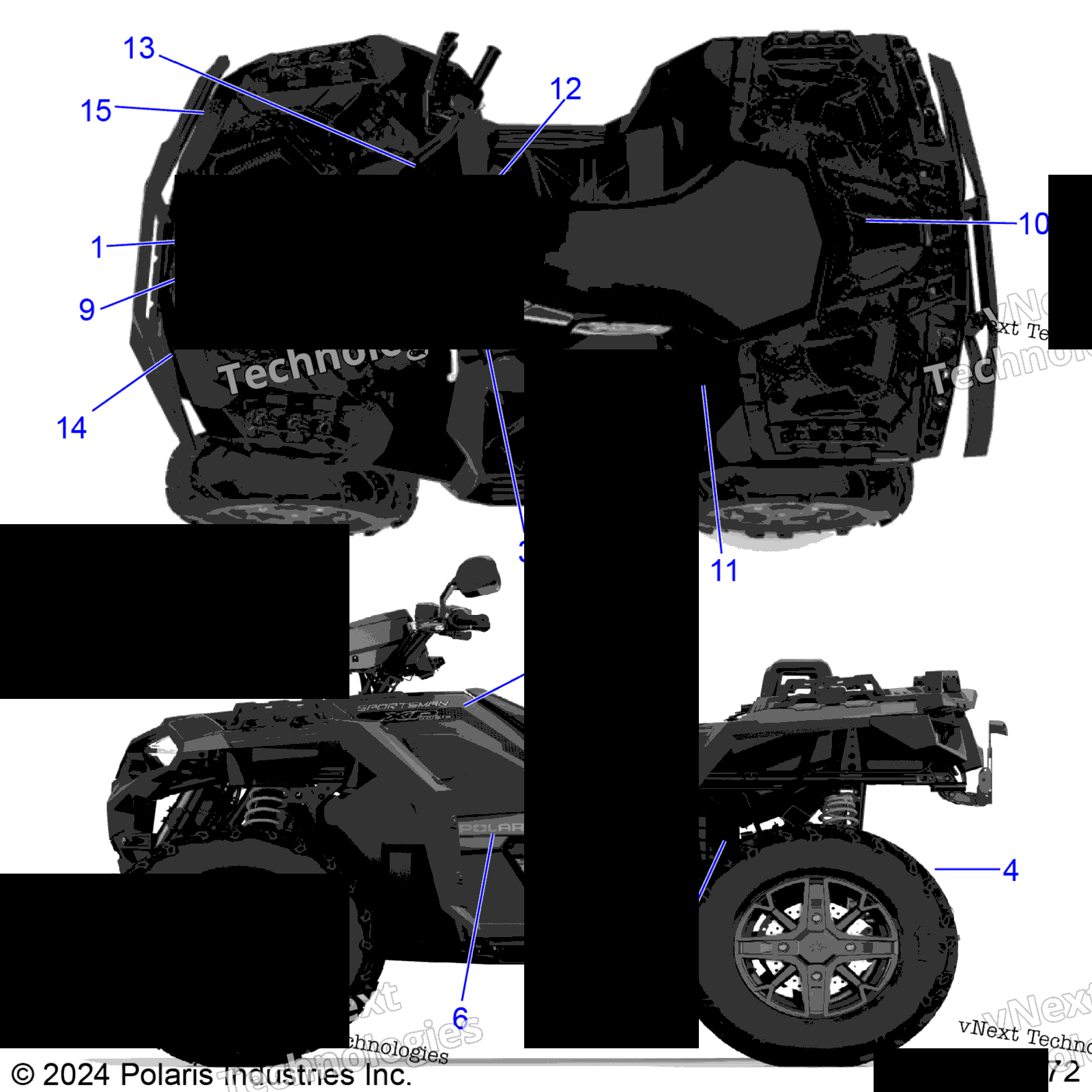 2025 INTL SPORTSMAN XP 1000 EPS EU5 3PC (A25SXE95PP)