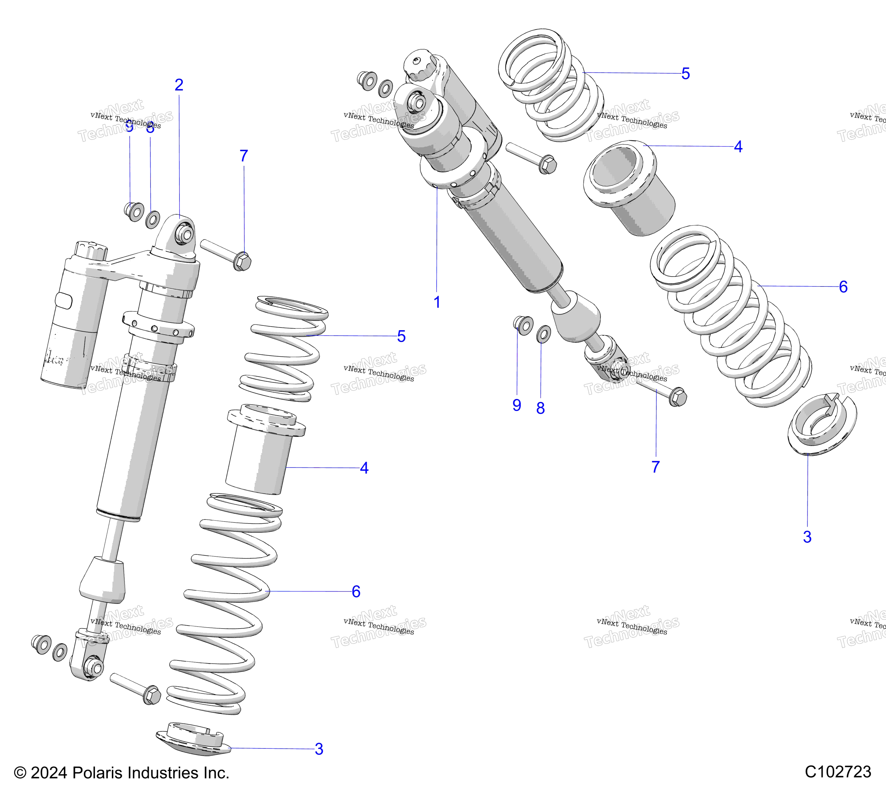 2025 SCRAMBLER XP 1000 55 LLP 49S (A25SGE95AT)