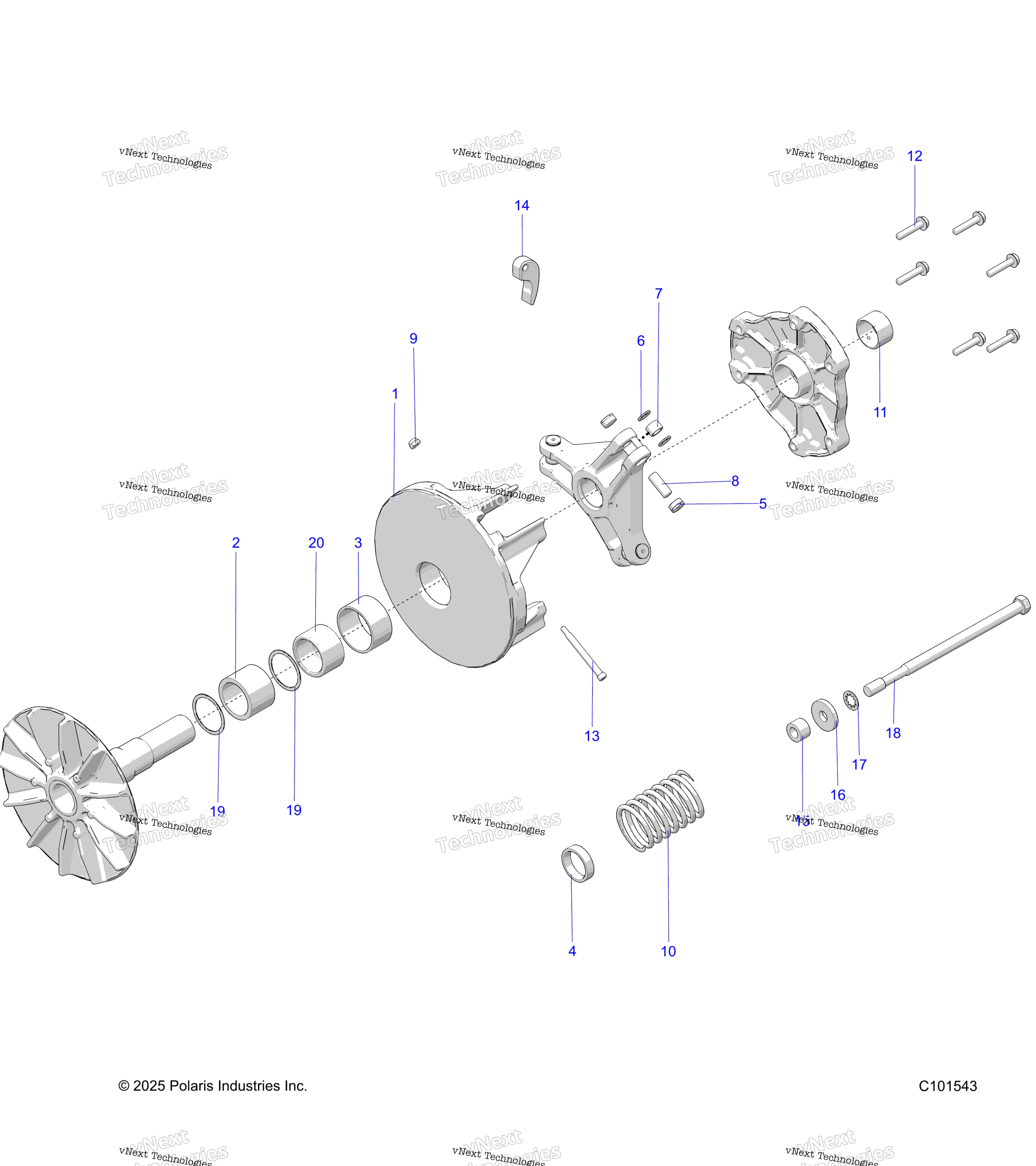 2025 SPORTSMAN 450 EPS HO 50S (A25SEE50B1/B3)