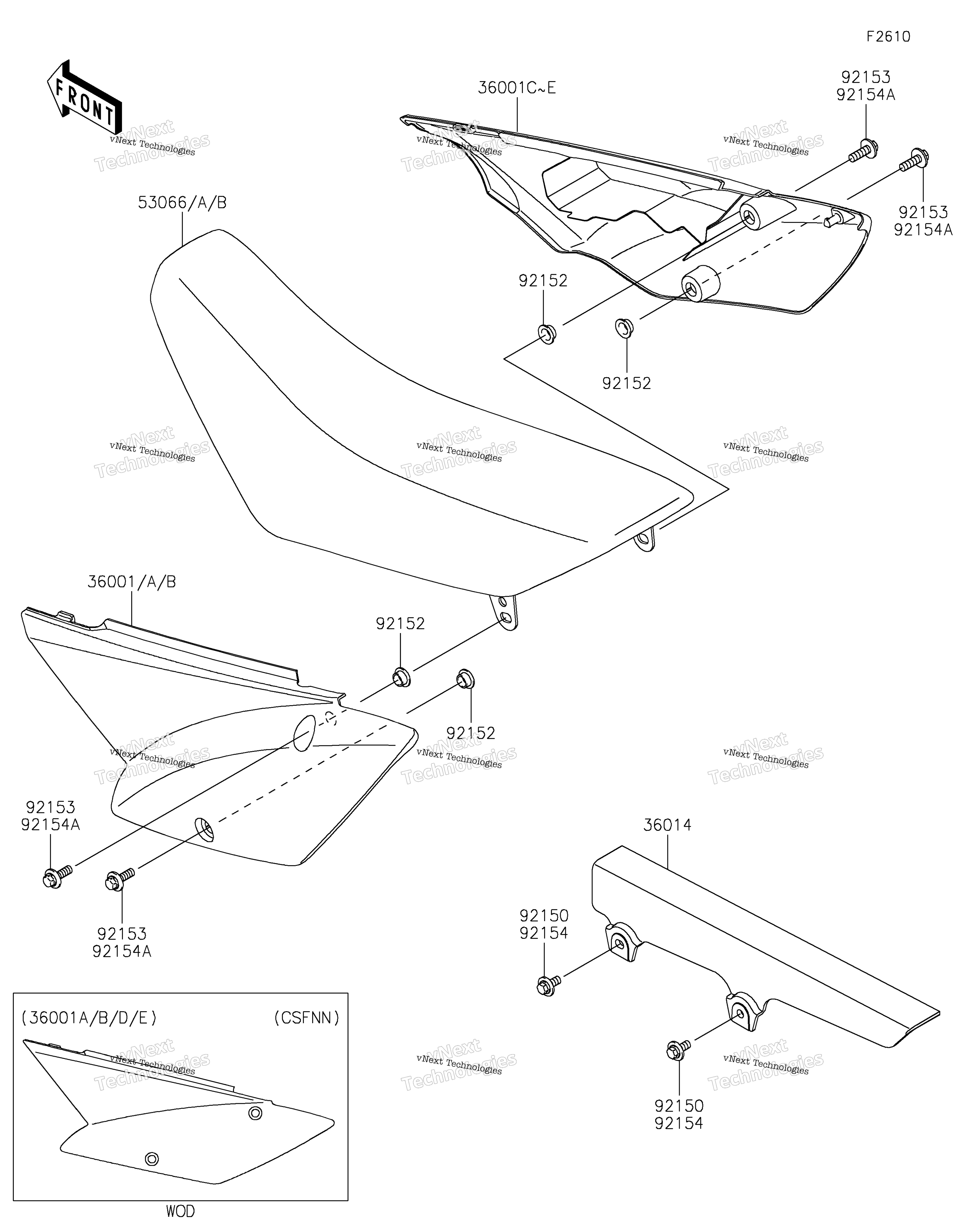2025 KLX110CSFNN
