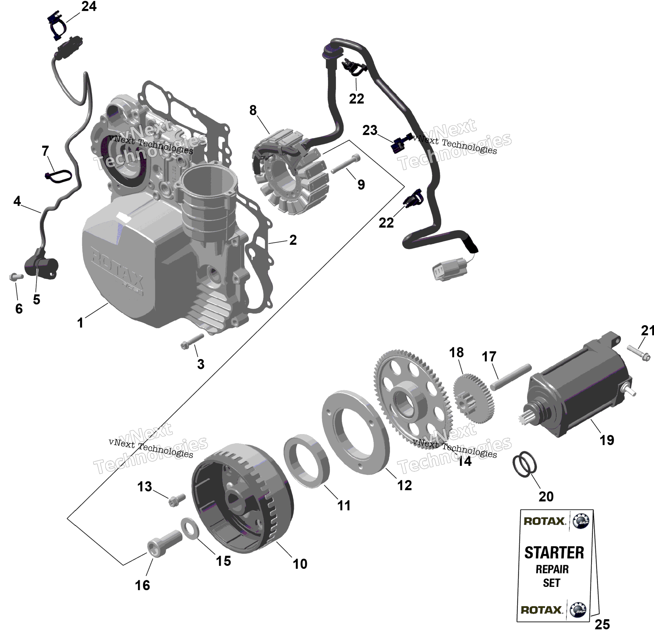 2025 RYKER - SPORT - 900 ACE - F5SC - CARB - Deep Black