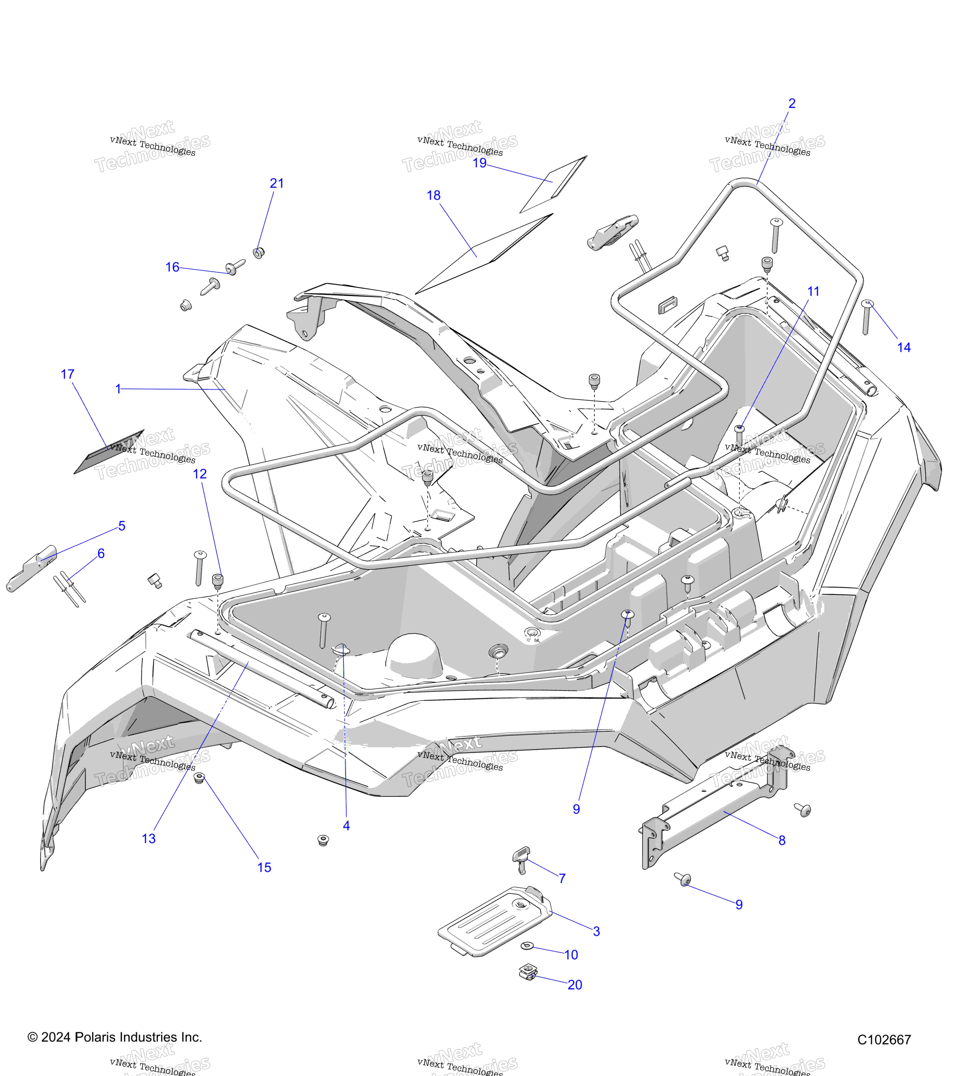 2025 SPORTSMAN TOURING 570 ULT (A25SJR57AM)