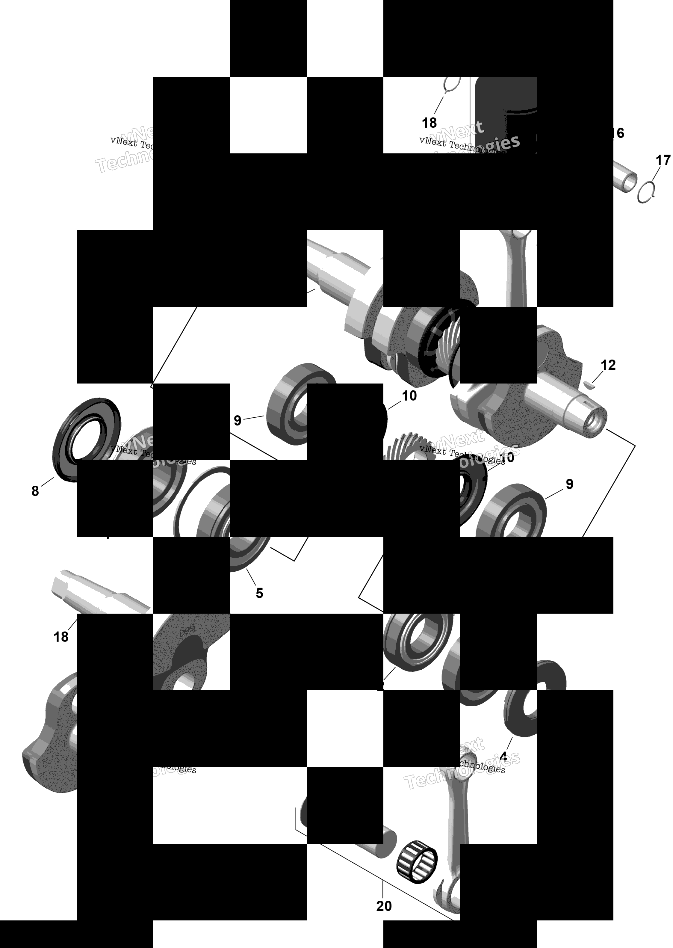 2026 MXZ - Adrenaline - 600R E -TEC - BDTF - Deep Black - 15X137X1.25RS Track