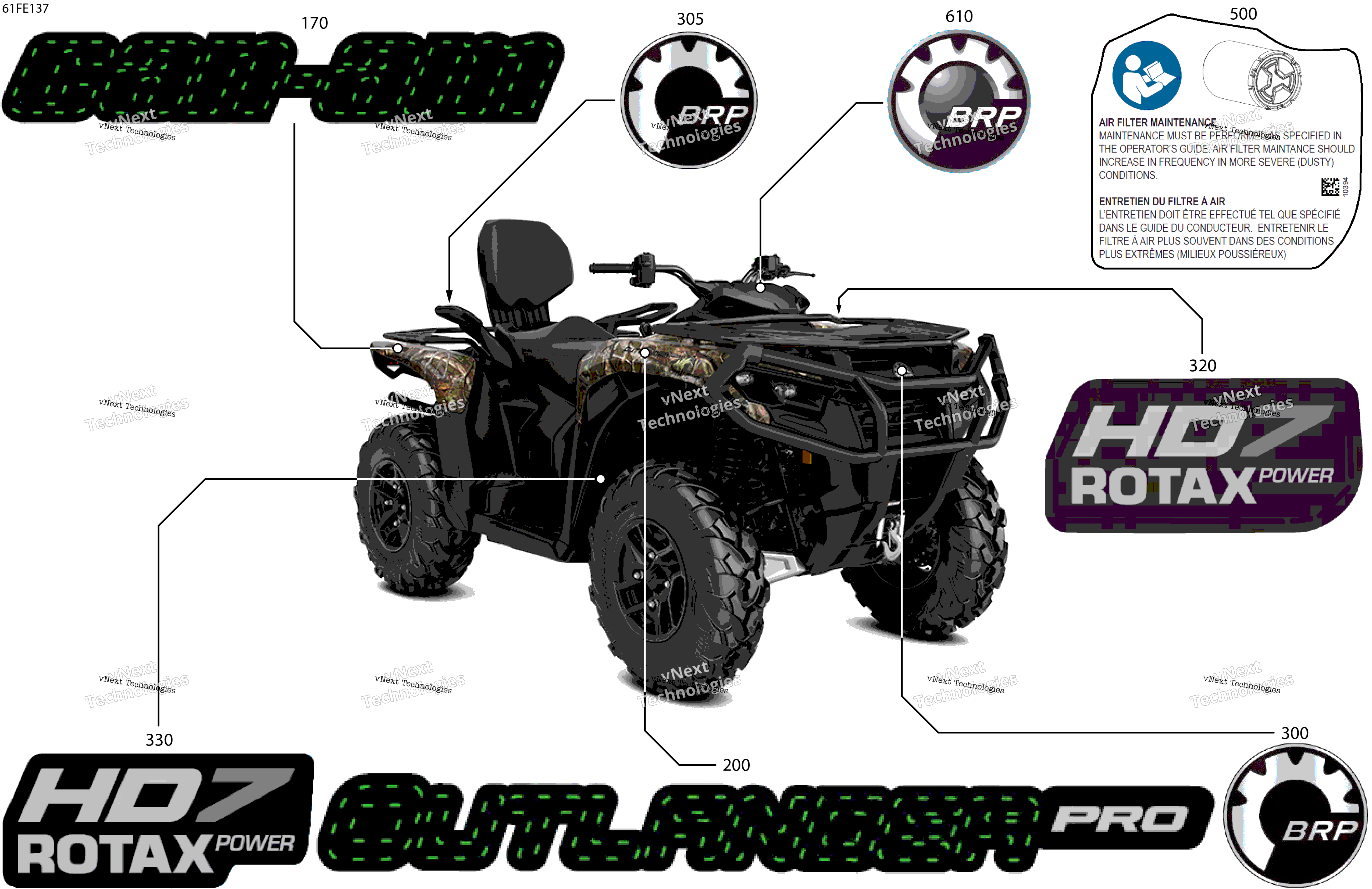 2025 OUTL-PRO-MAX - 4X4 - HUNT - HD7 - 2ASB - Widland Camo
