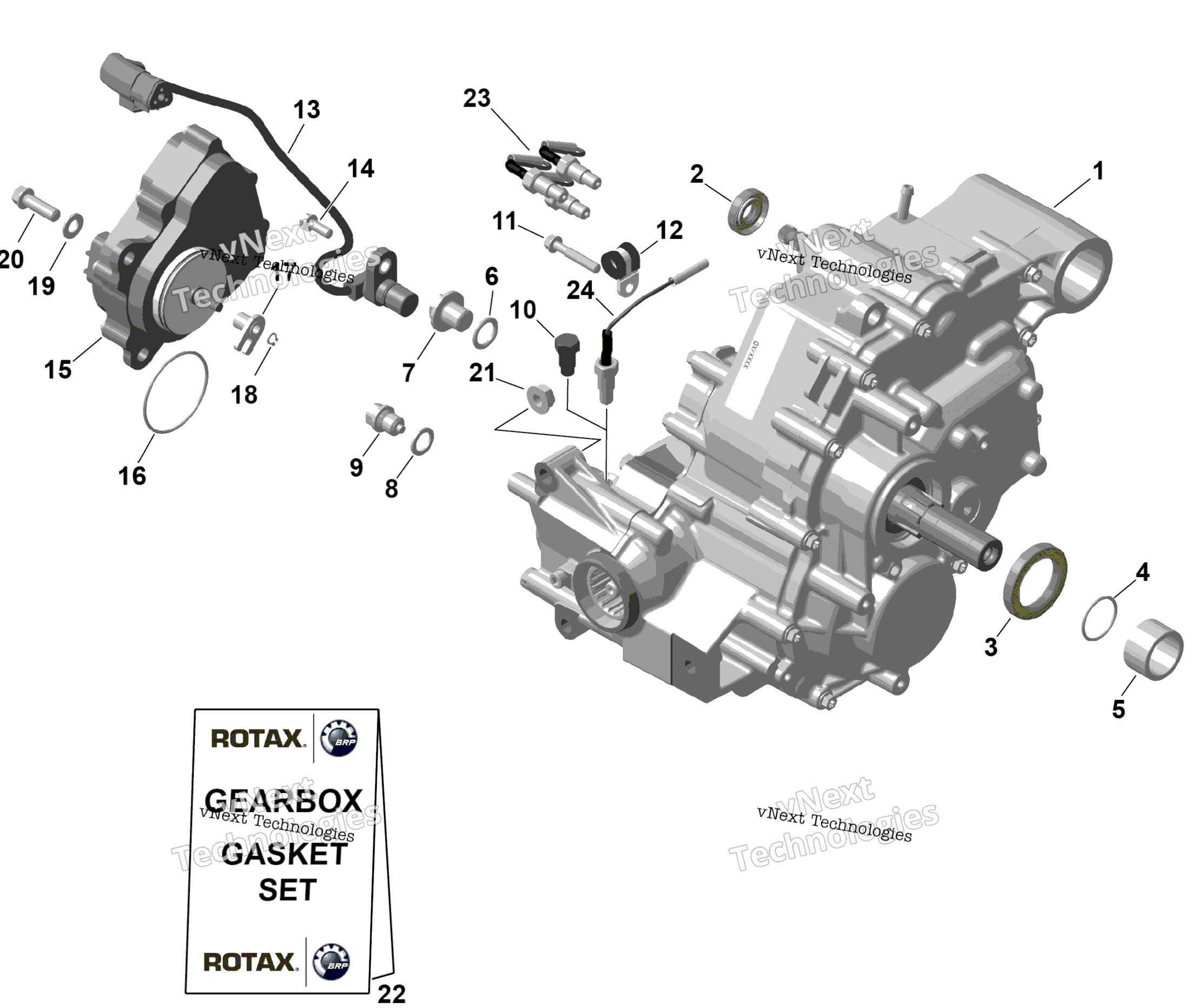 2025 RENEGADE - 4X4 - STD - 650 EFI - 5PSB - Catalyst Gray