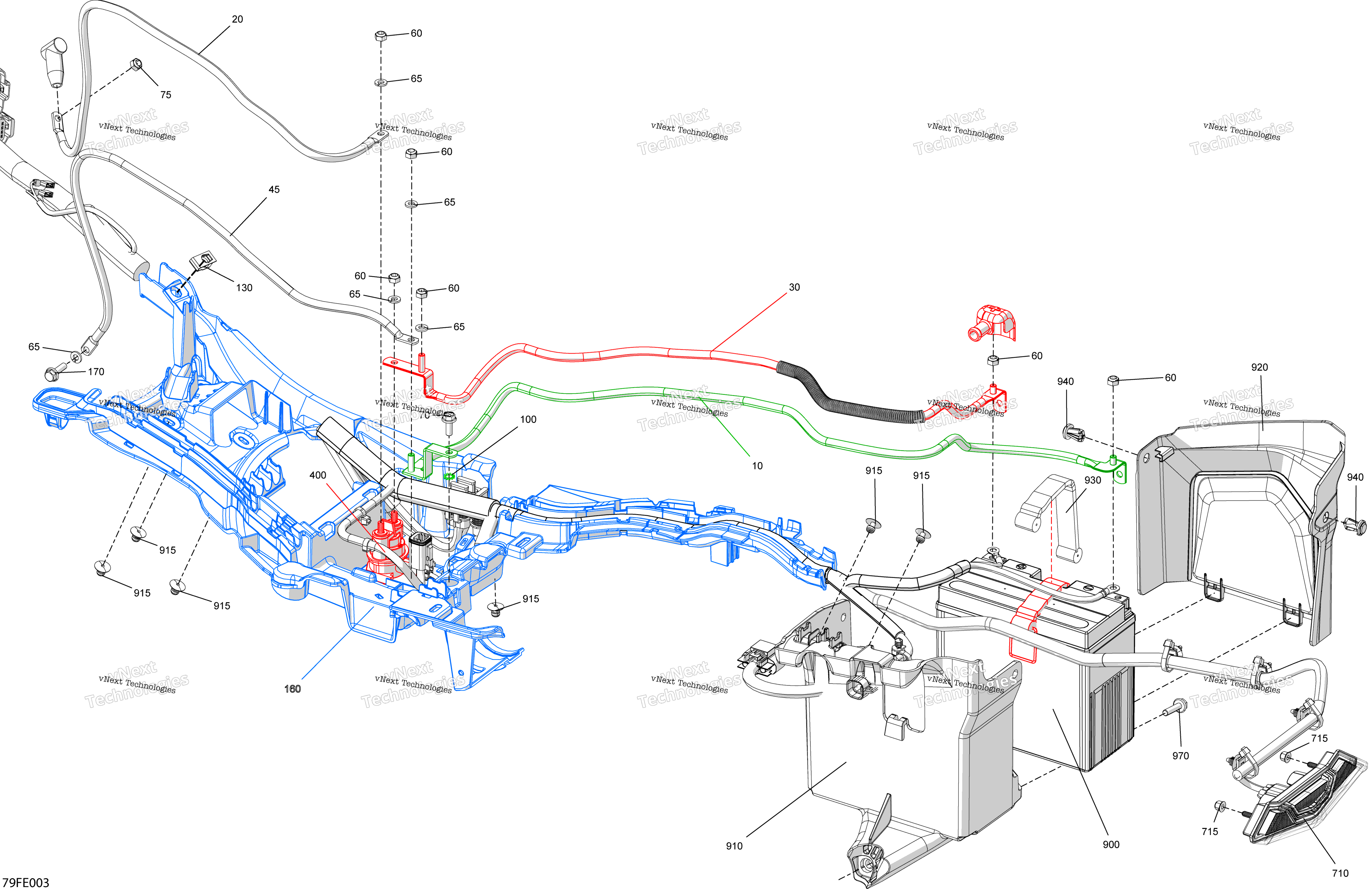 2025 OUTLANDER - 2X4 - STD - 500 - 1KSB - Legion Red