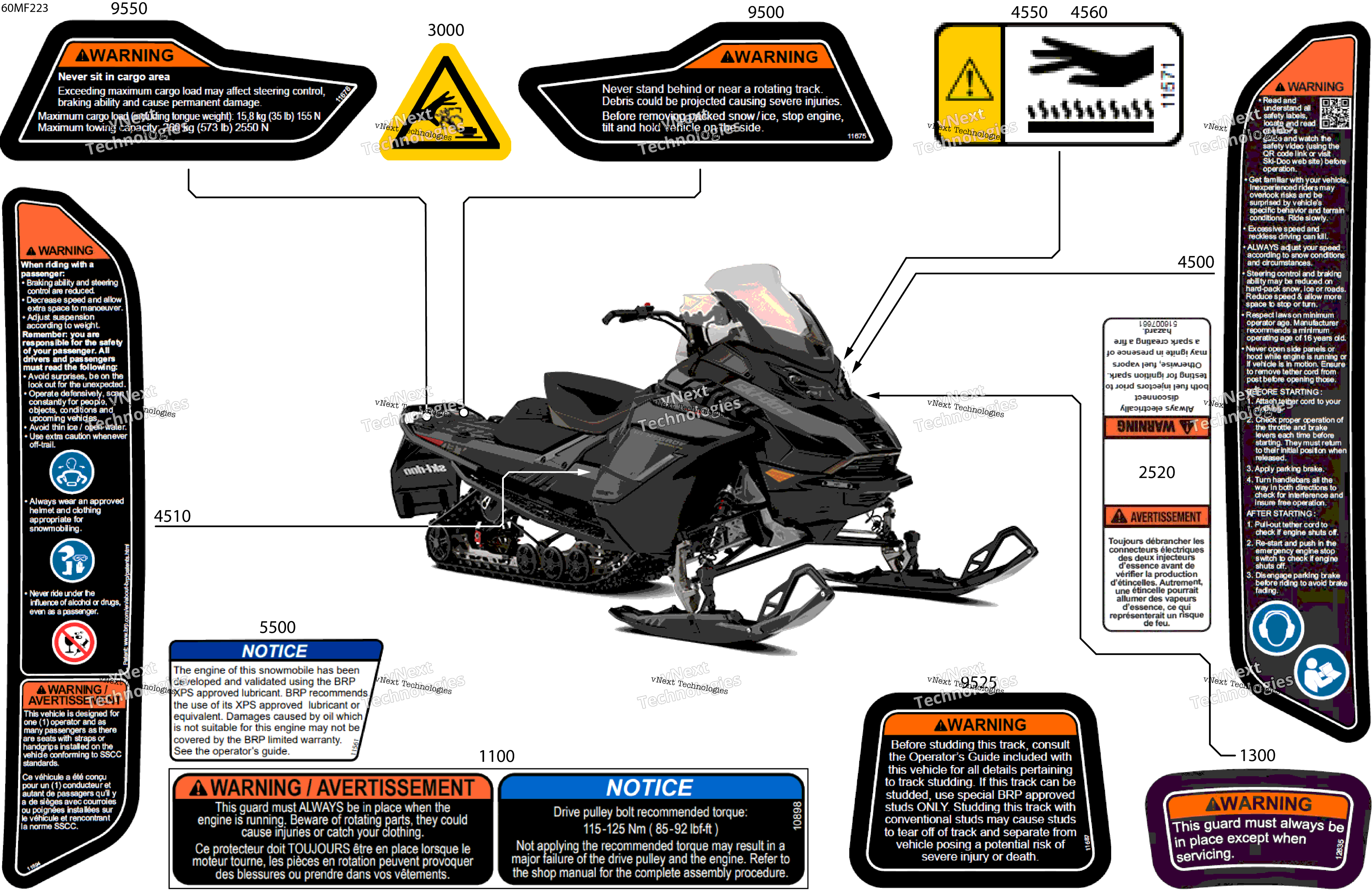 2026 RENEGADE - Adrenaline with Enduro Package - 850 E-TEC - URTA - Deep Black - 15X137X1.25IR Track