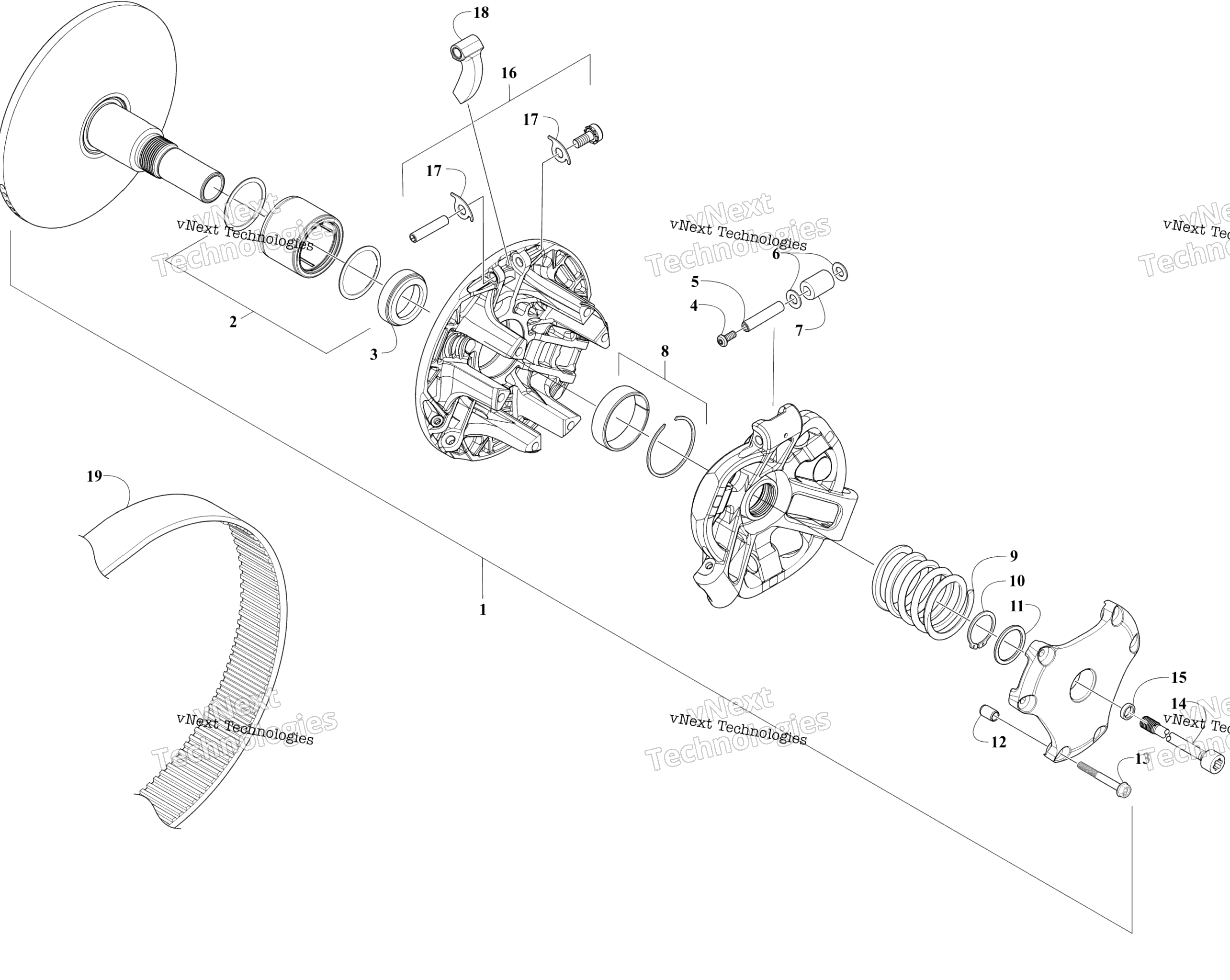 2025 M 858 MOUNTAIN CAT ALPHA ONE ES 154 (2.6) BLUE (S2025CMJSMUSL)