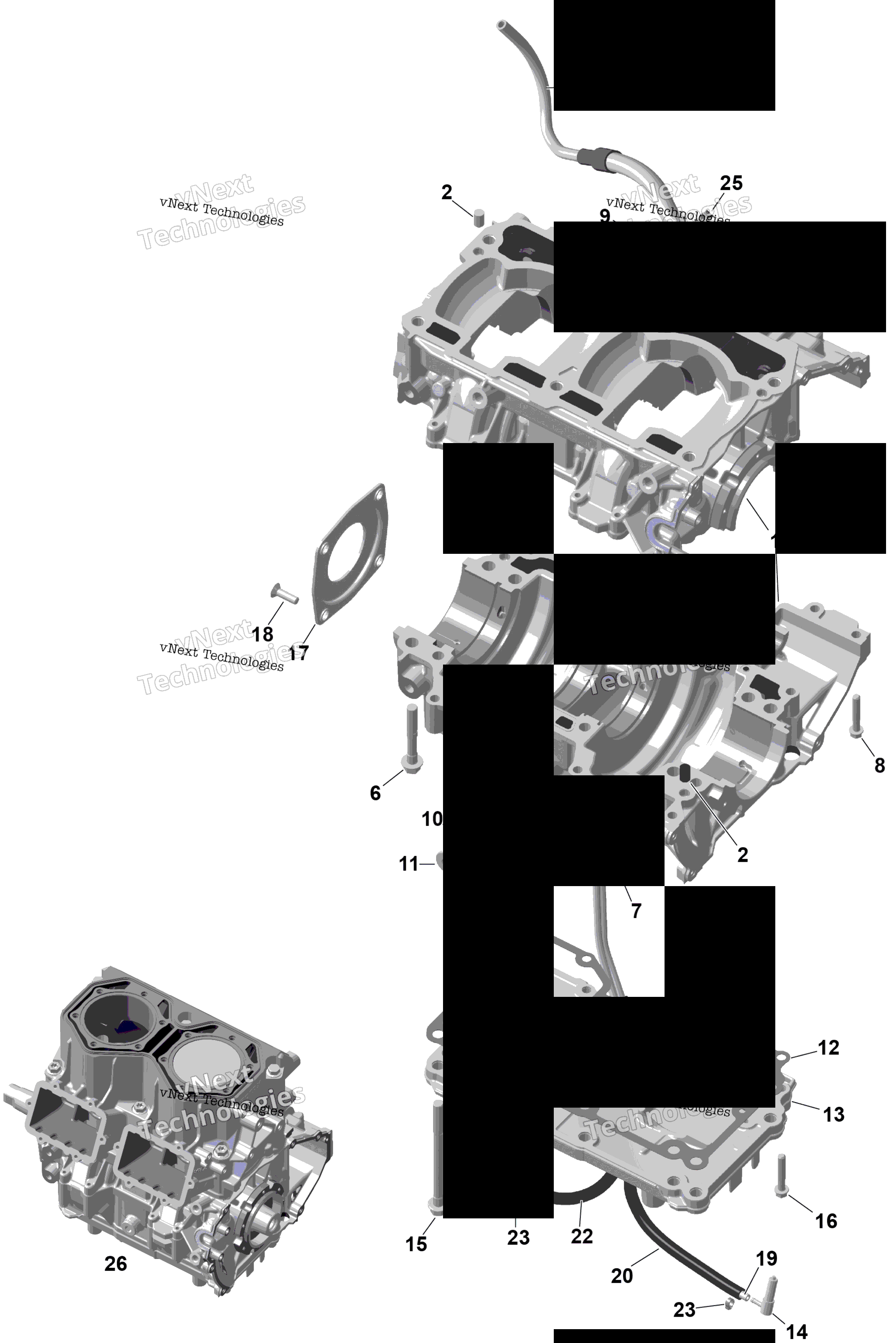 2026 MXZ - X - 850 E-TEC - UPTB - Deep Black - 15X137X1.25RS Track