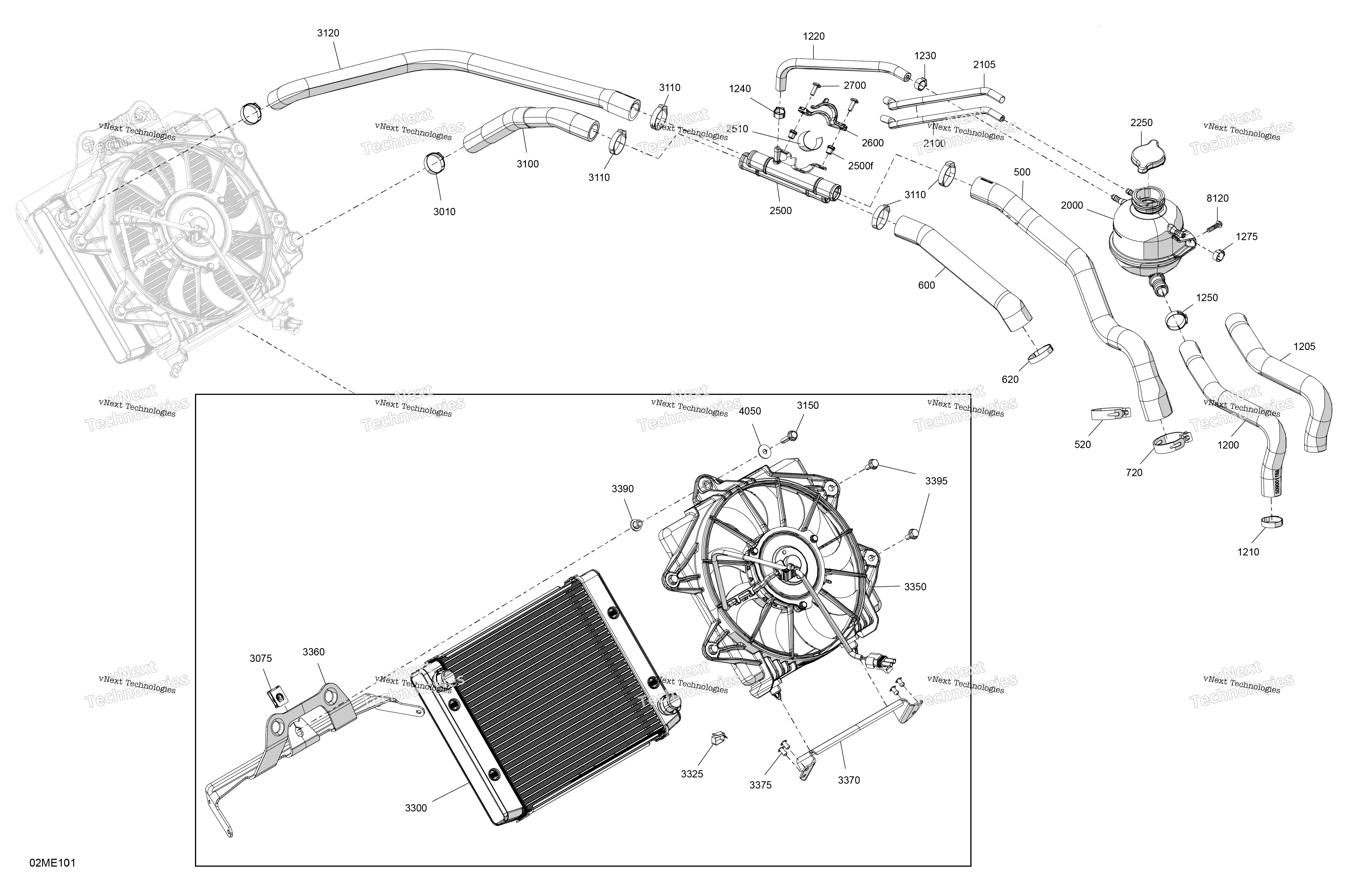 2025 EXPEDITION - 900 ACE - SE - AESC - Deep Black - 154X20X1.5CST Track