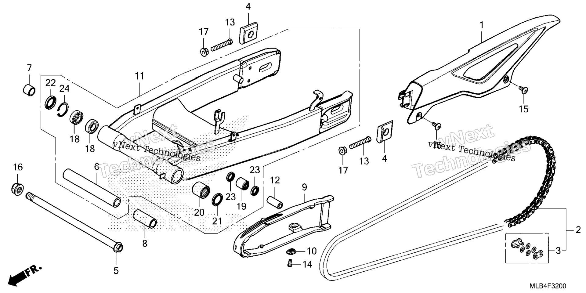 2025 CB750A3AC (VIN# JH2RH240-SK000001 To JH2RH240-SK099999)