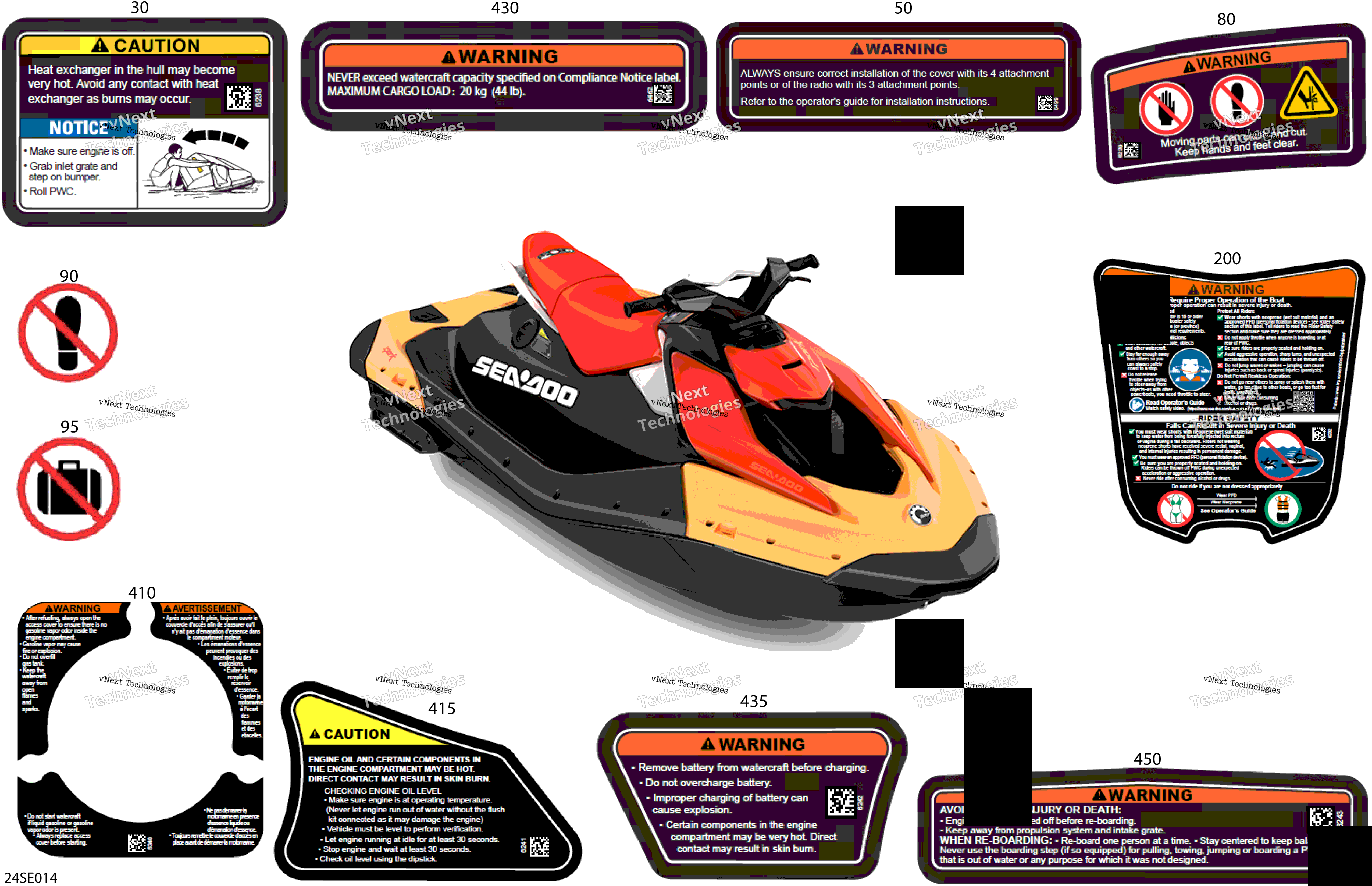 2025 SPARK - 900 HO ACE - CONV - 3UP - 63SA - Sunrise Orange - Audio