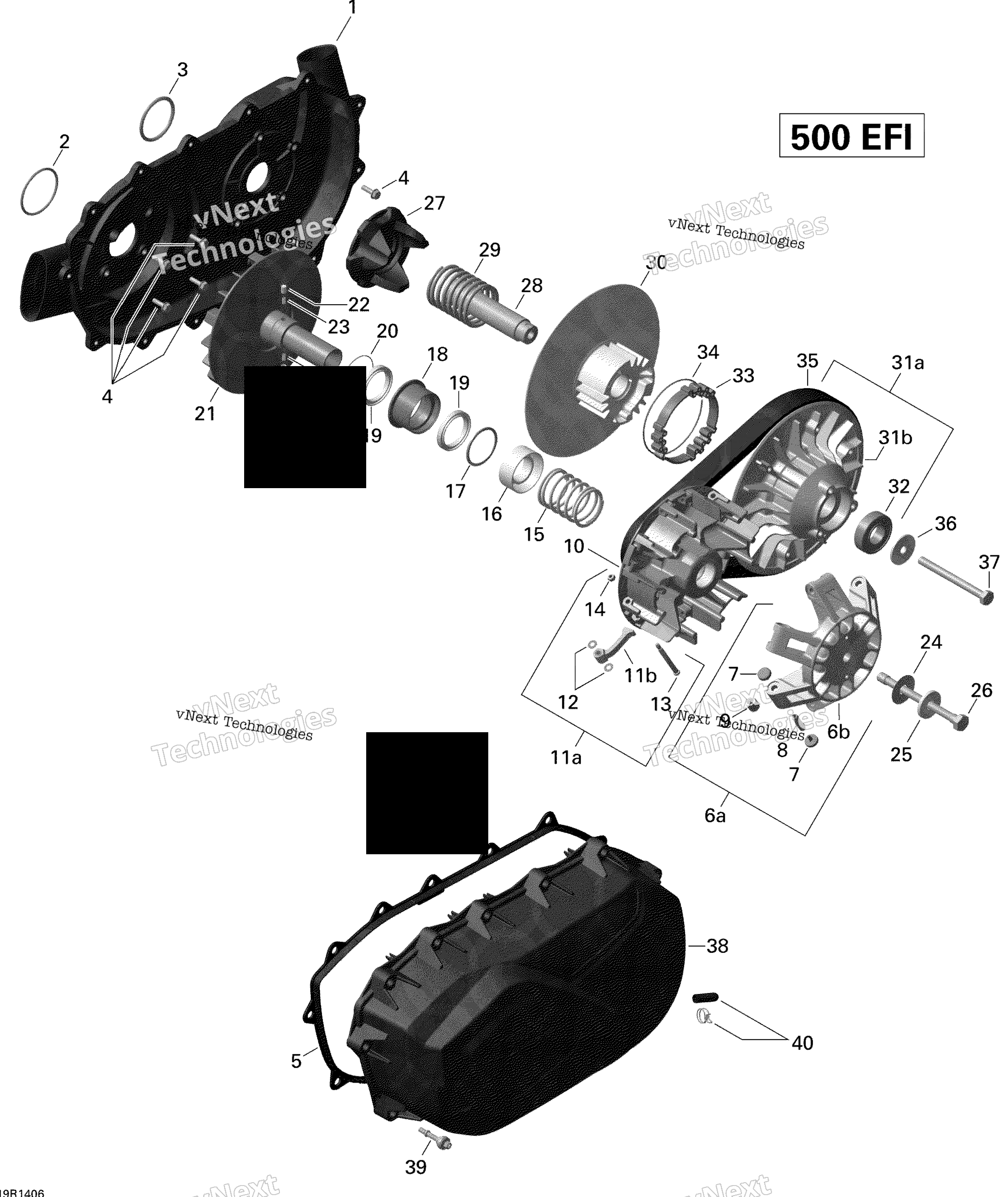 2014 OUTLANDER 500EFI STD, DPS & XT